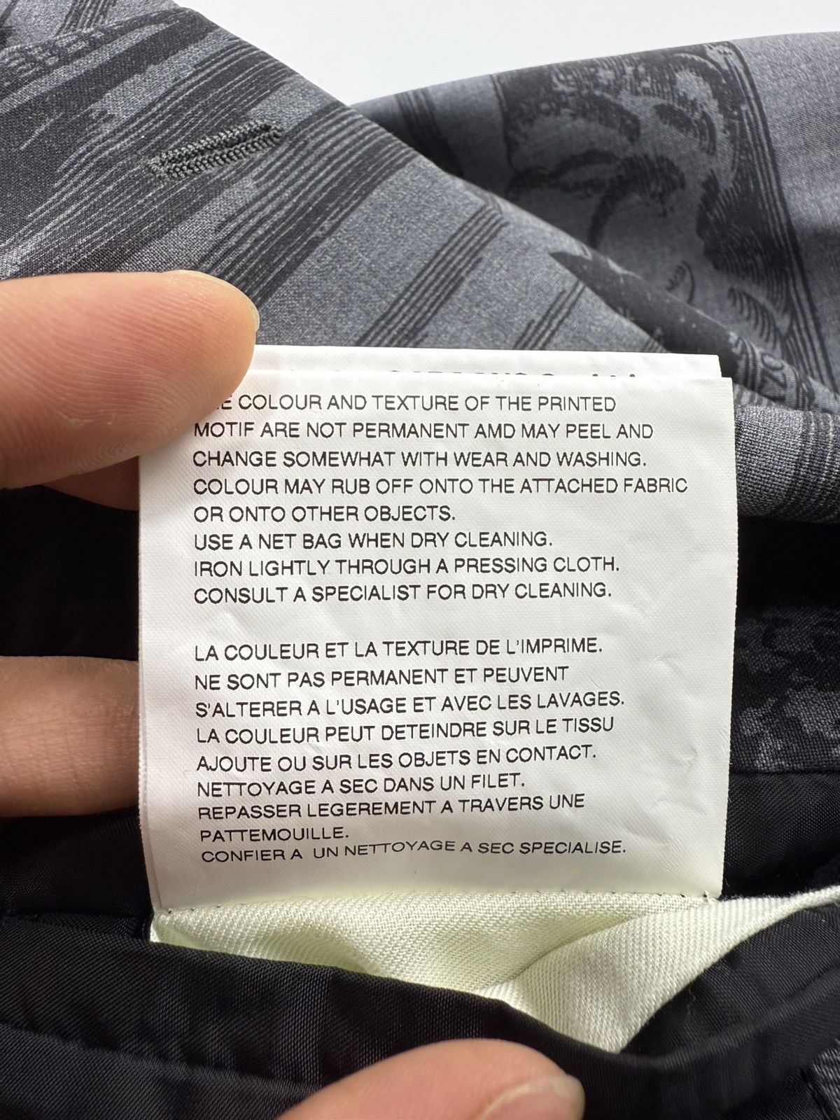 Comme des Garcons Comme des Garcons Homme Plus S/S’20 Printed Long Jacket Size US L / EU 52-54 / 3 - 19 Thumbnail
