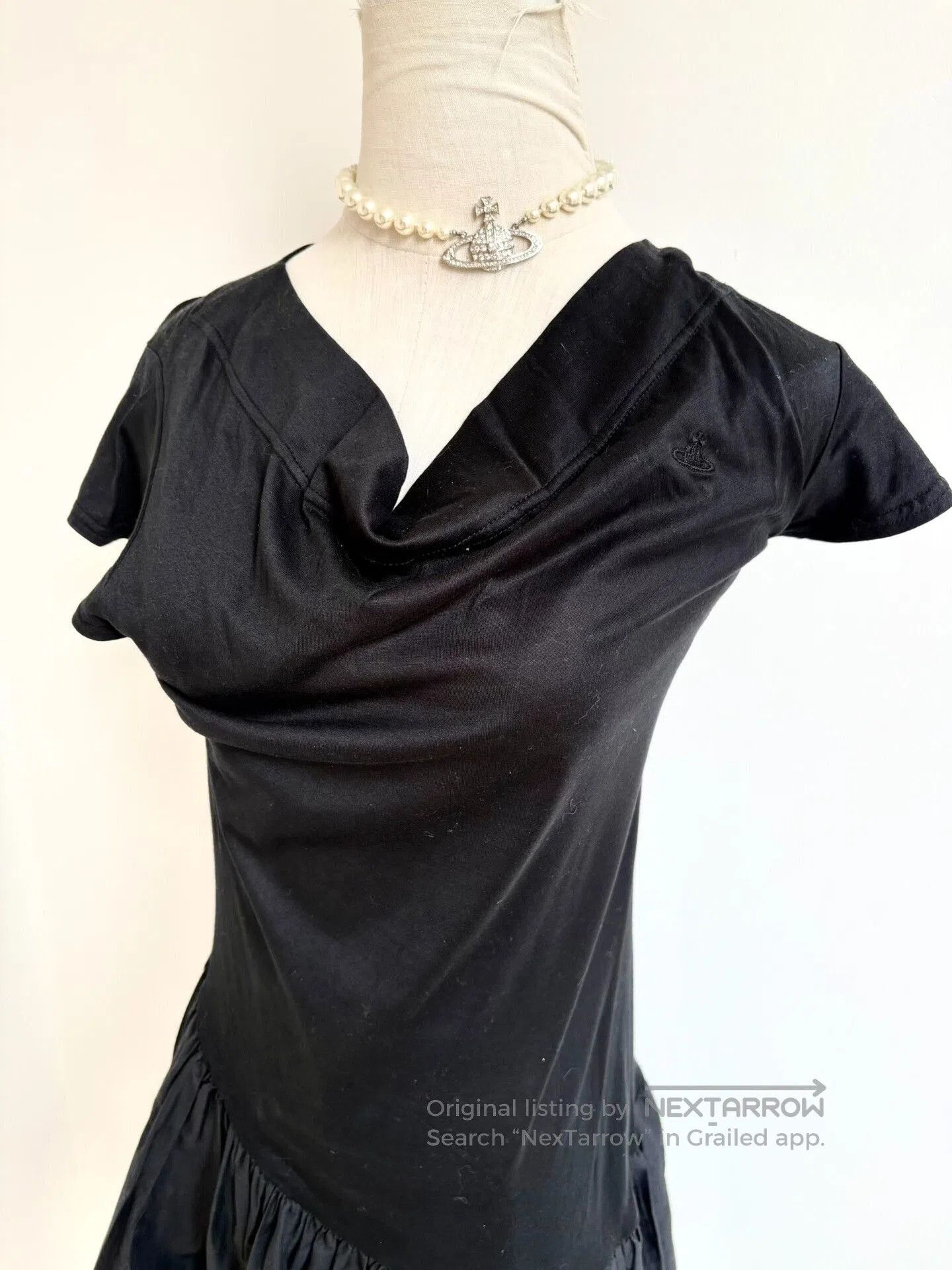 Vivienne Westwood Vivienne Westwood Black Irregular Dress. Size M / US 6-8 / IT 42-44 - 3 Thumbnail