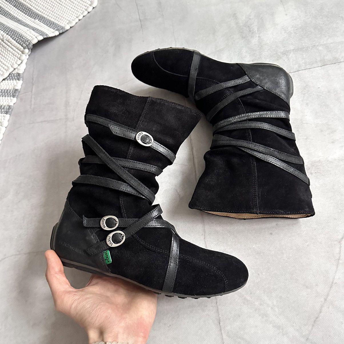 Dirk Bikkembergs Crazy Wrap Straps Boxing Biker Boots As 98 Rick Owens Vibe Size US 8 / IT 38 - 6 Thumbnail