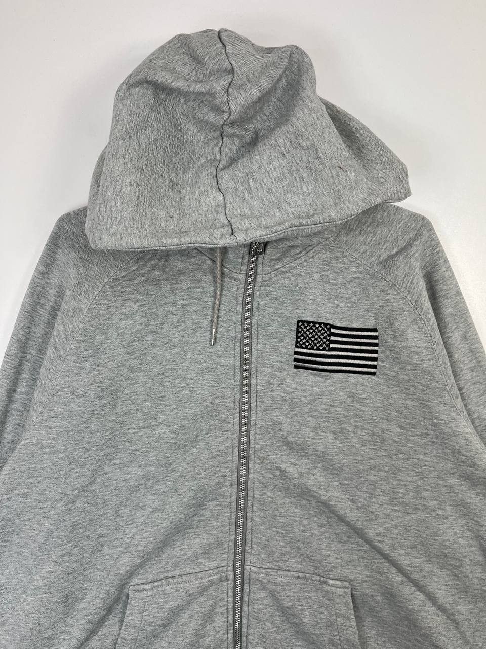 Nike Nike Usa Flag Zip Hoodie Grey Full Zip Sweatshirt American L Size US L / EU 52-54 / 3 - 2 Thumbnail