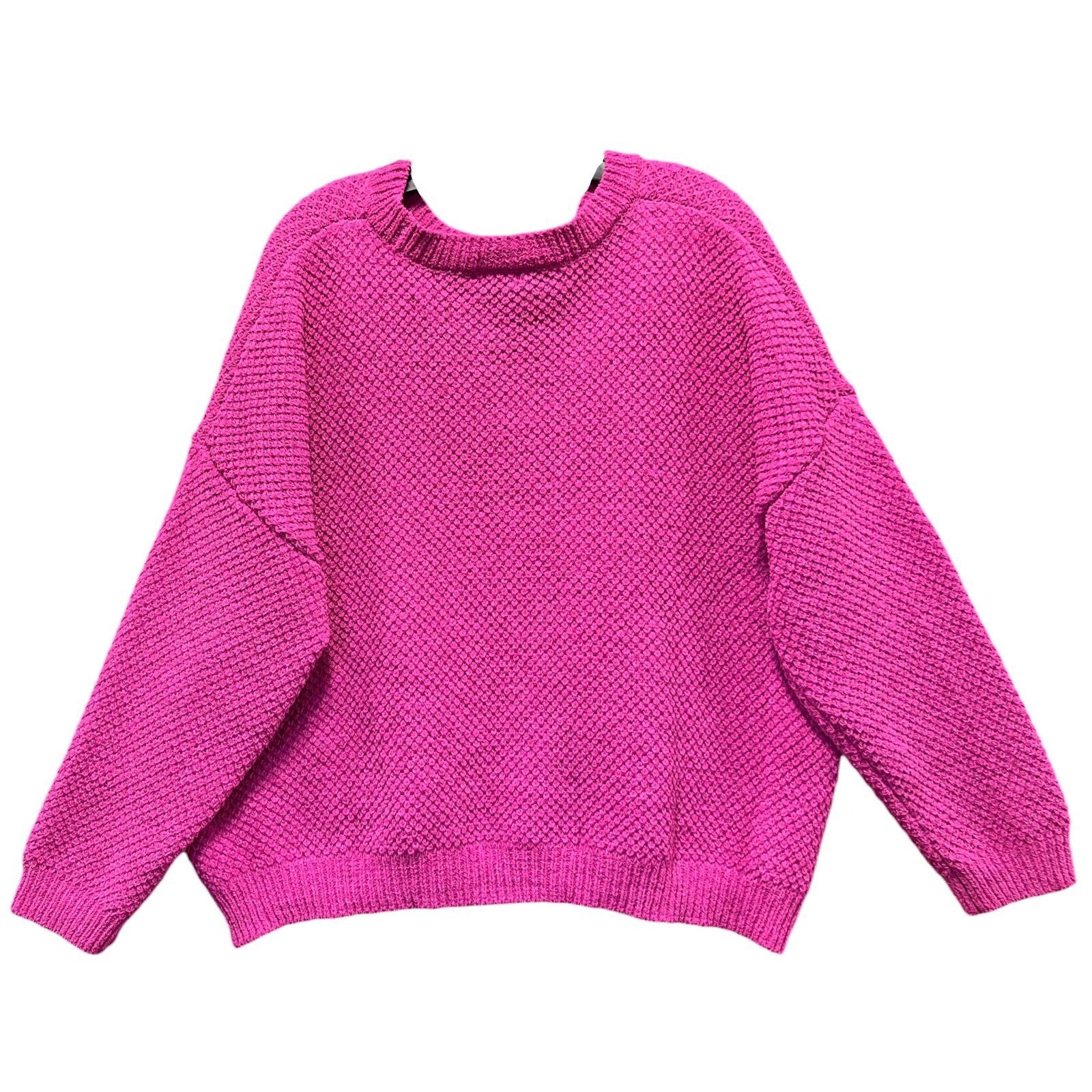 Other Rue + - Women's Long Sleeve Round Neck Crochet Sweater - Pin Size 3XL / US 20-22 - 2 Thumbnail