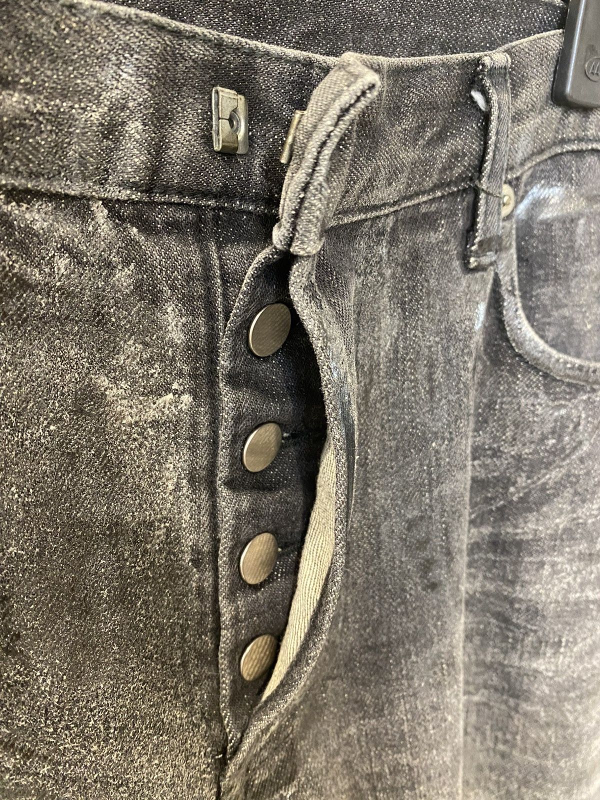 Dior × Hedi Slimane Dion HOMME AW07 LUSTER WAX Denim Size US 33 - 5 Thumbnail