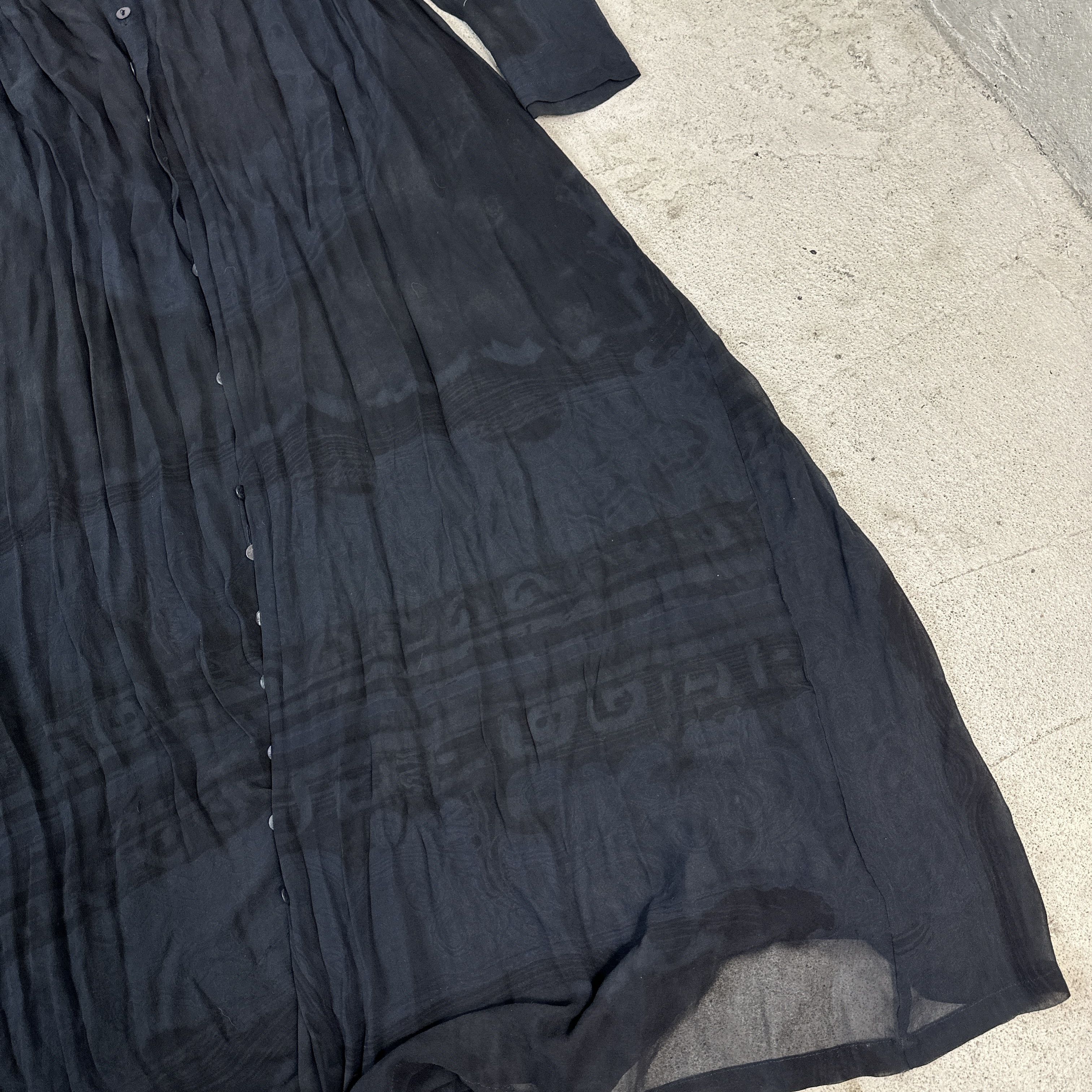 Dries Van Noten × Vintage Vintage Silk Dress Dries Van Noten Size M / US 6-8 / IT 42-44 - 10 Thumbnail