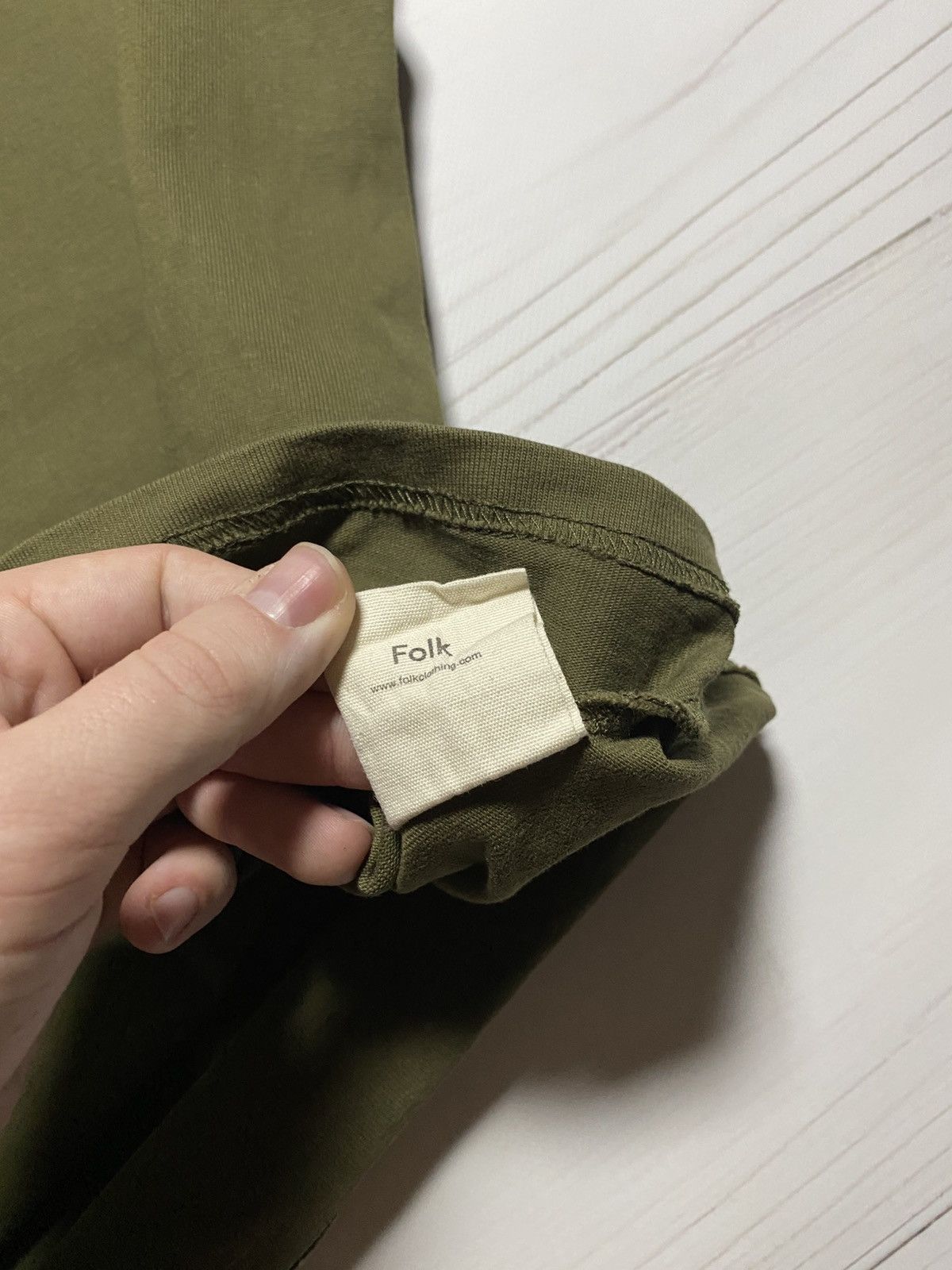 Designer × Folk × Vintage Vintage Folk Designer Embroidered Logo Japanes Y2k T Shirt Size US L / EU 52-54 / 3 - 5 Thumbnail