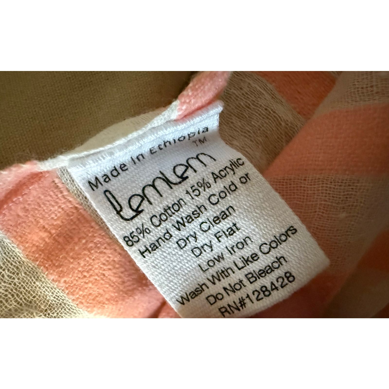 lemlem lemlem 'Lilly' Hooded Poncho Cover Up One Size $295 Size ONE SIZE - 8 Thumbnail