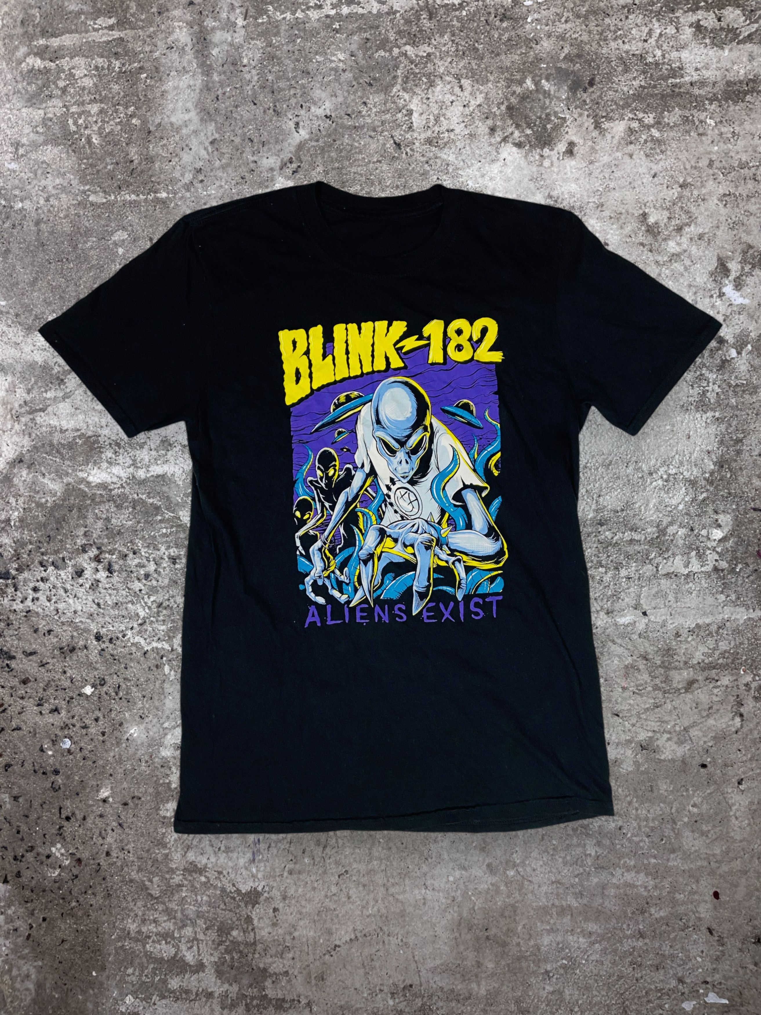 Vintage BLINK 182 ALIEN EXIST RARE Y2K TEE - № 291 Size US M / EU 48-50 / 2 - 1 Thumbnail