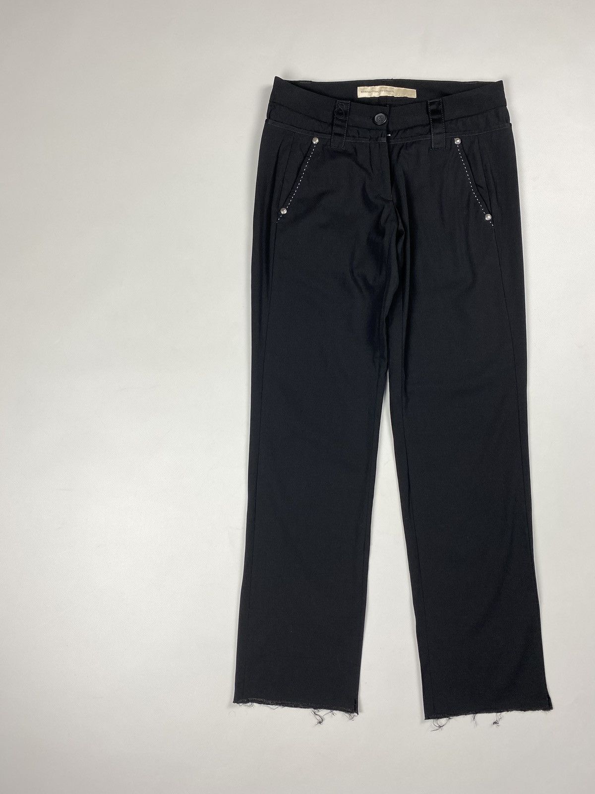 Marithe + Francois Girbaud Marithe Francois Girbaud avant-garde cropped pants trousers Size 26" / US 2 / IT 38 - 2 Thumbnail