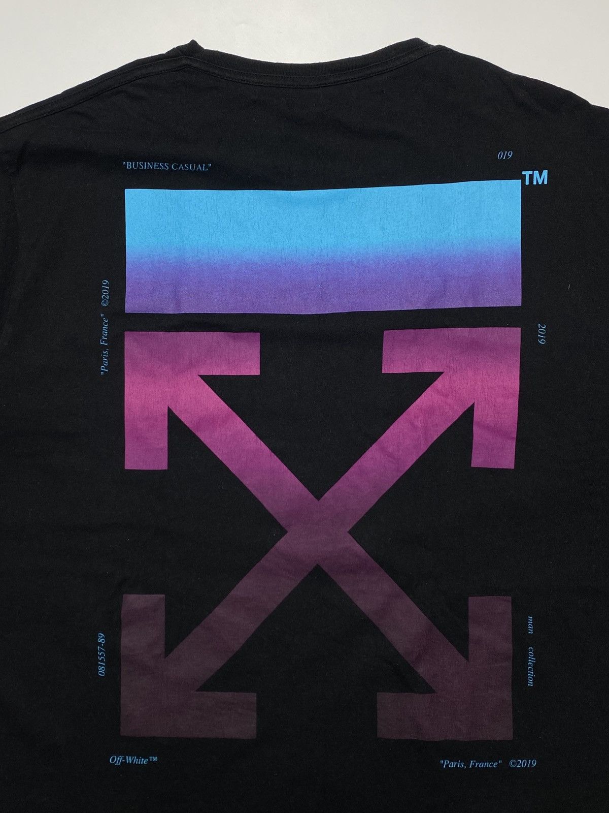 Off-White Off-White S/S18 Gradient Arrow T-Shirt Size US M / EU 48-50 / 2 - 4 Thumbnail