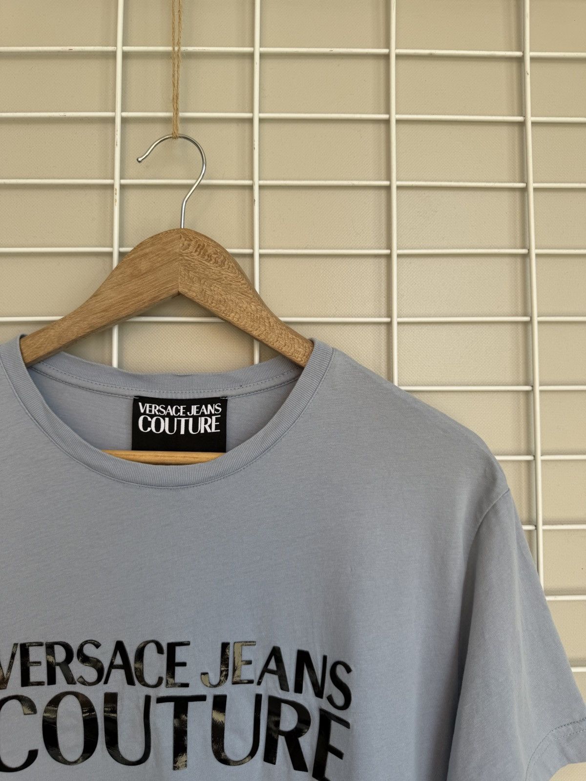 Versace Jeans Couture Versace Jeans Couture Logo-Print T-Shirt Mens Size M Cotton Size US M / EU 48-50 / 2 - 6 Thumbnail