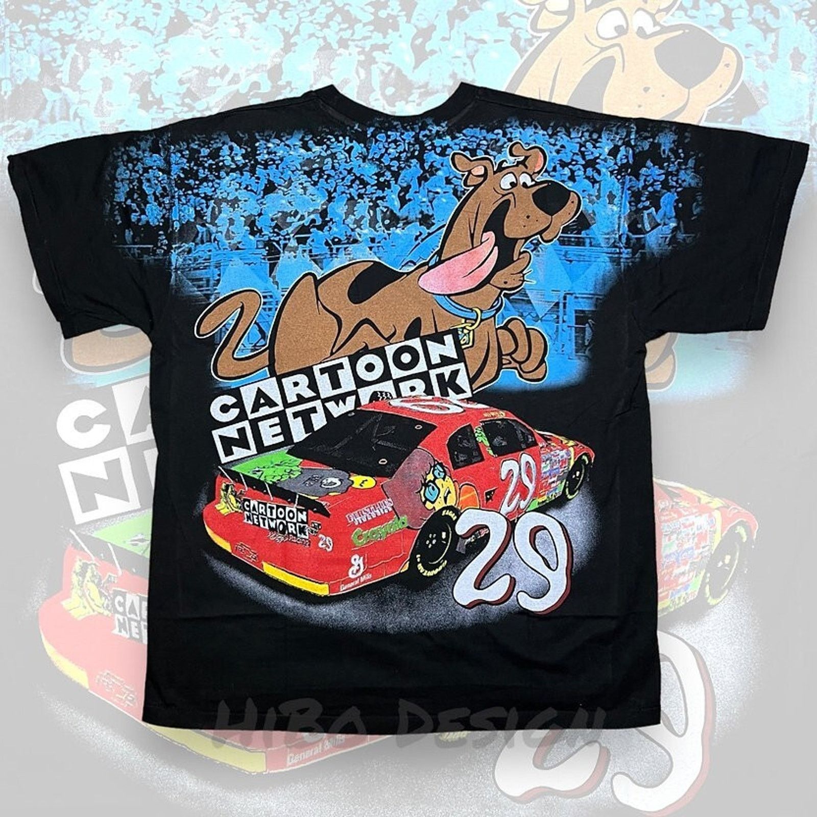 Giant Scooby Doo Wacky Racing AOP Modern Boot Nascar XL Bootleg Size US XL / EU 56 / 4 - 2 Thumbnail