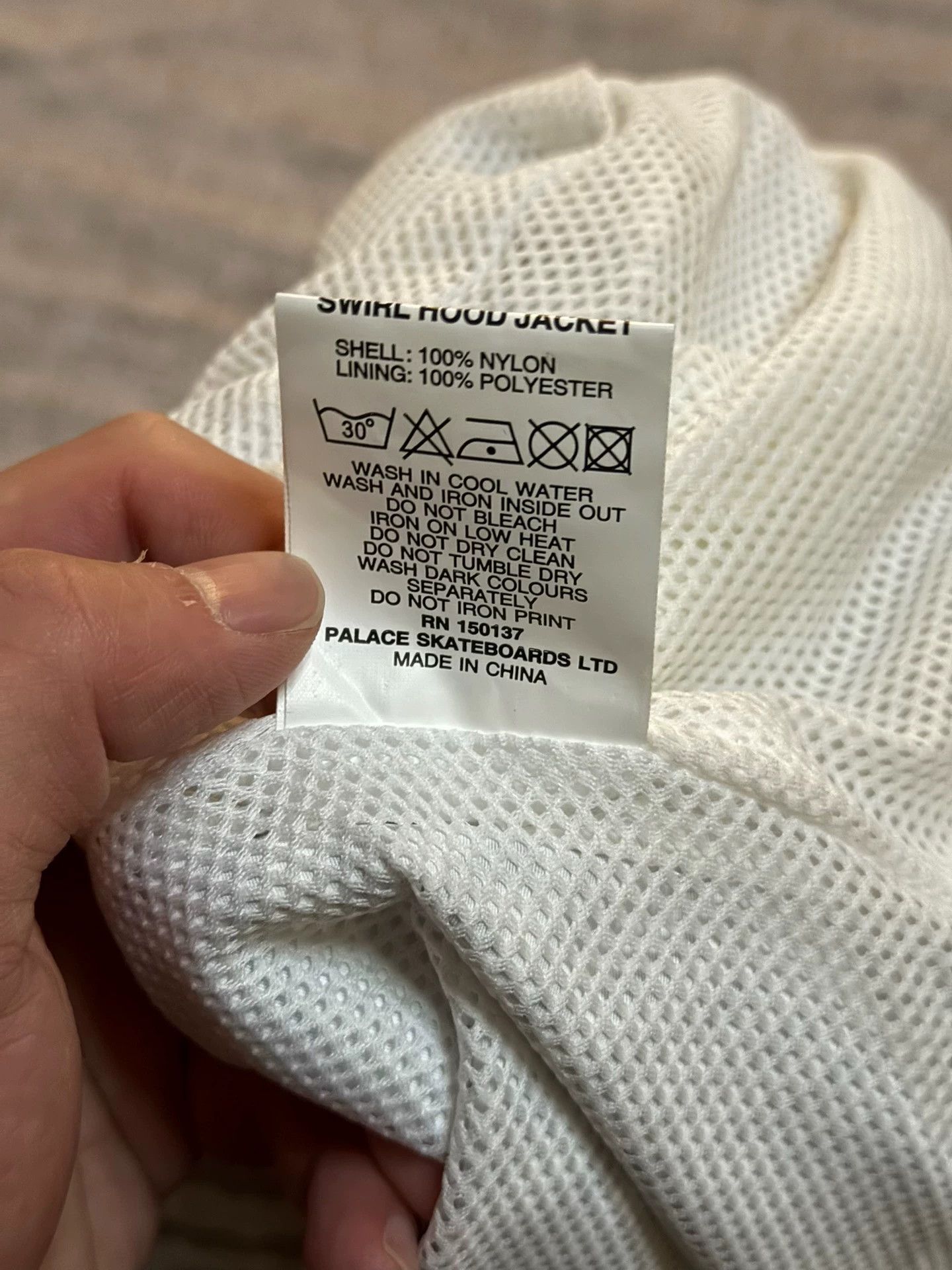 Palace Palace Swirl Hooded Jacket S New With Tags Size US S / EU 44-46 / 1 - 5 Thumbnail