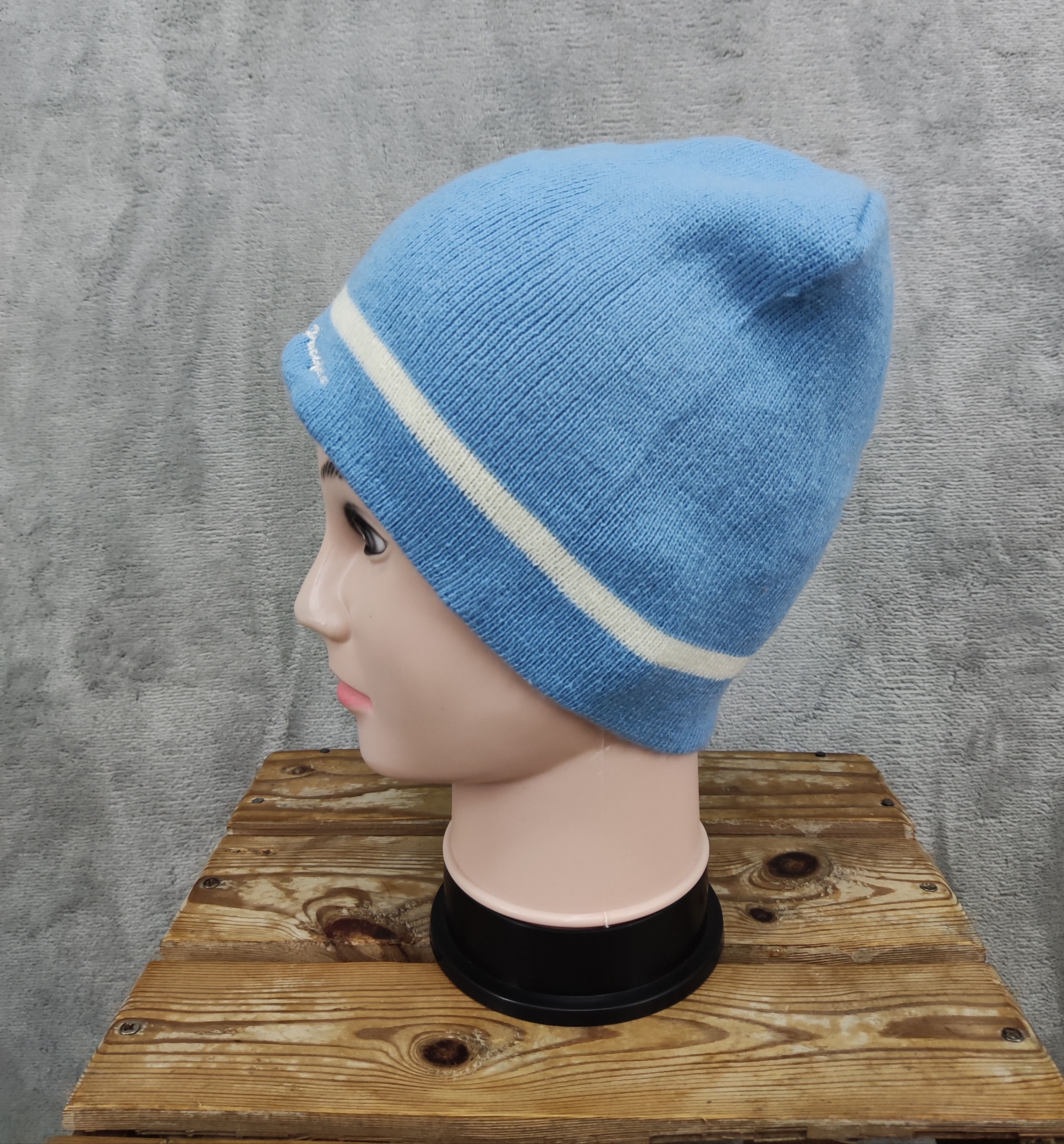 Ocean Pacific Vintage Ocean Pacific Blue Surf Beanie Hat Size ONE SIZE - 4 Thumbnail