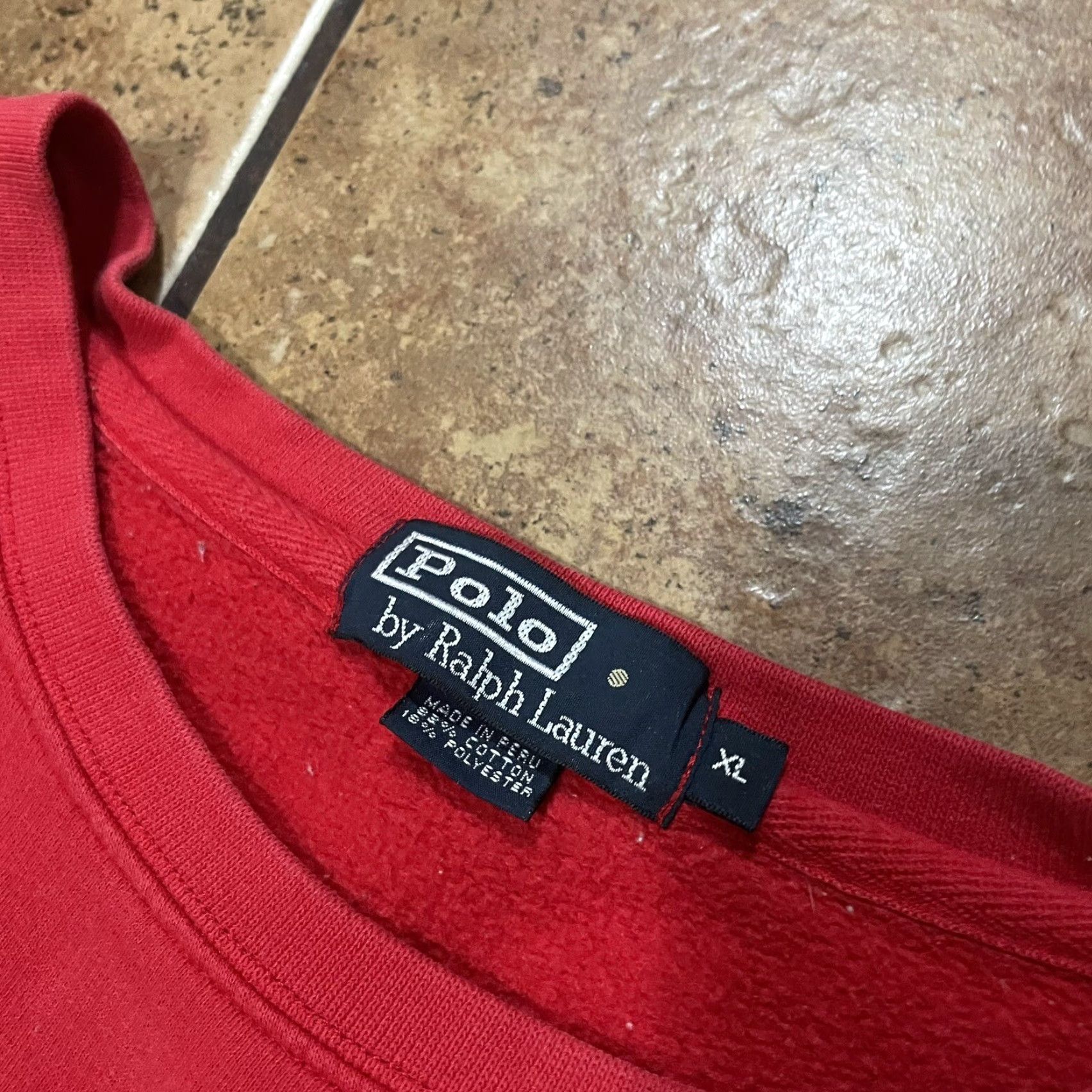 Vintage VTG Ralph Lauren Polo Sport Flag Sweatshirt Crewneck XL USA Sportsman Shirt Mens Size US XL / EU 56 / 4 - 3 Thumbnail