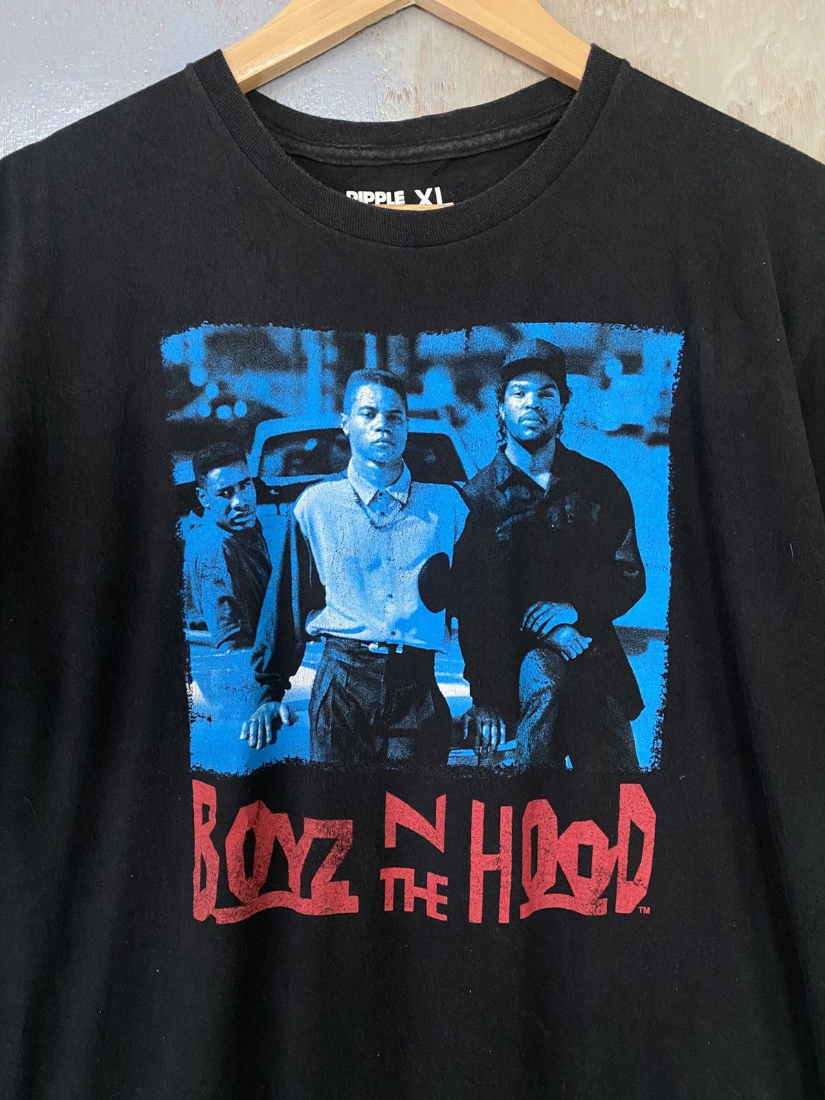 Rap Tees × Vintage Boyz In The Hood Ice Cube Vintage Movie Shirt Size US XL / EU 56 / 4 - 2 Thumbnail