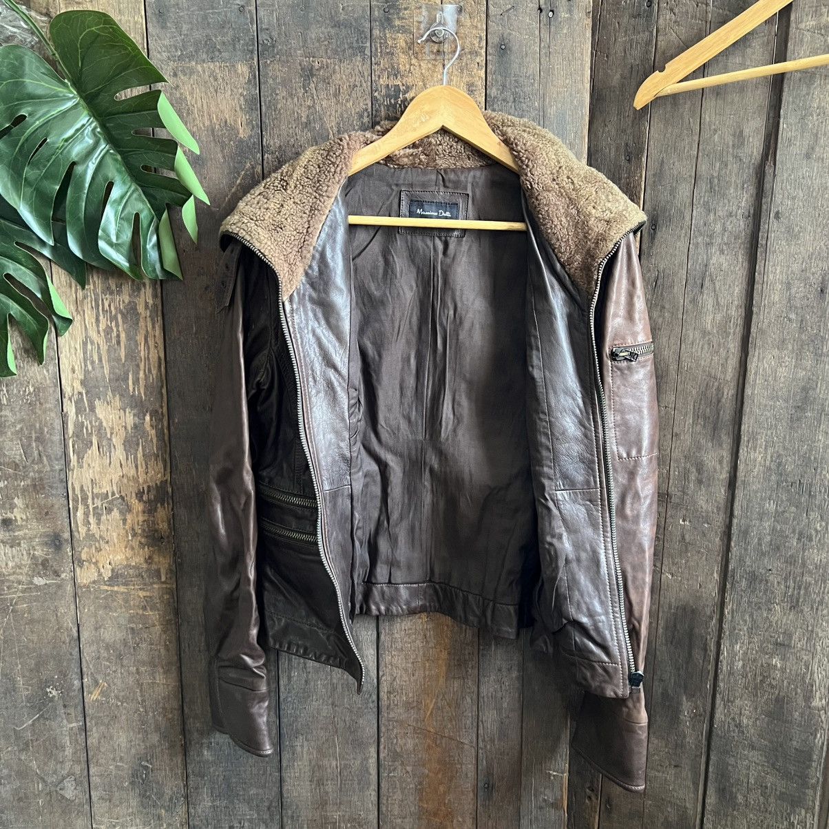 Massimo Dutti Massimo dutti Leather Jacket Size US S / EU 44-46 / 1 - 4 Thumbnail