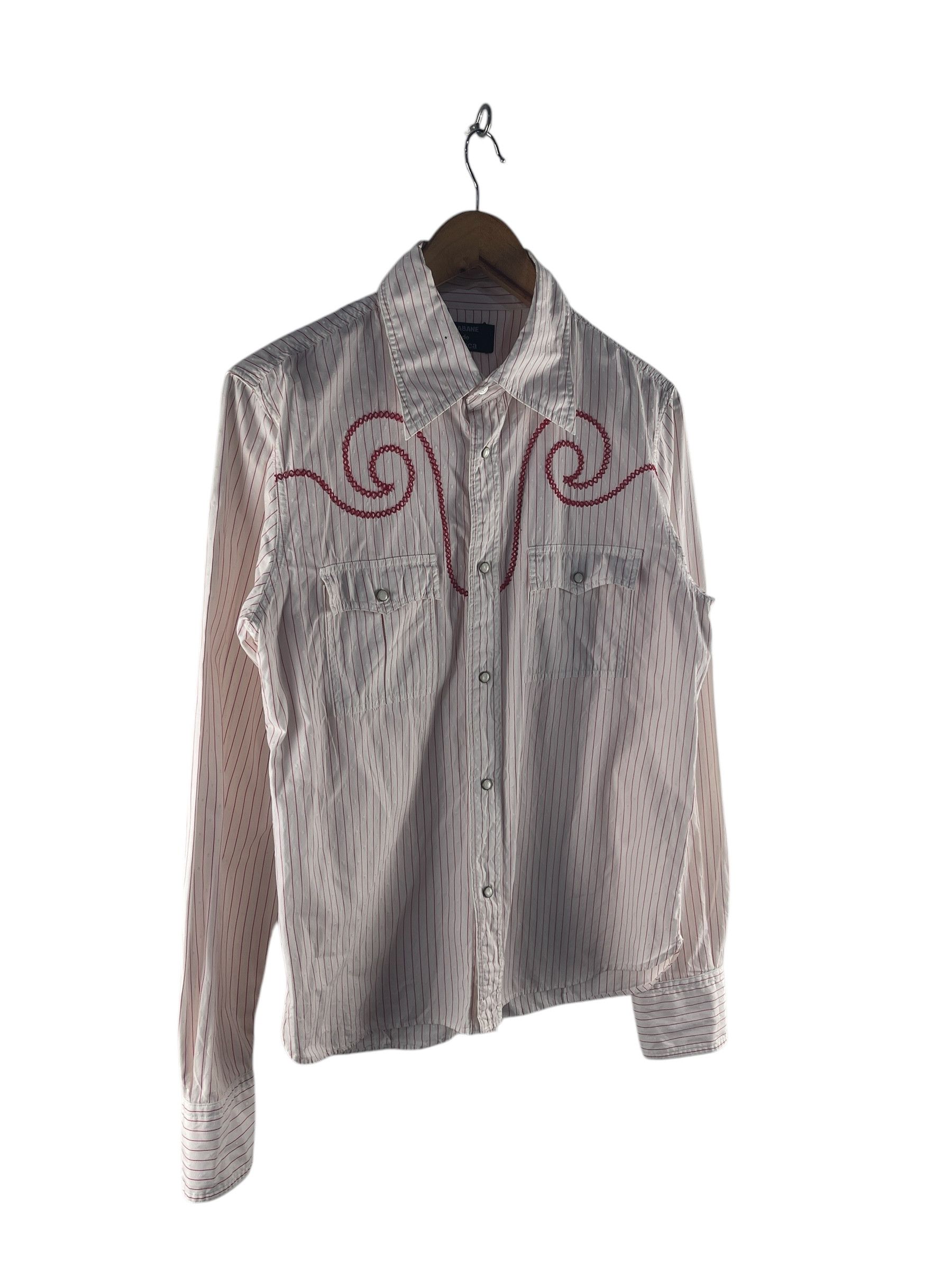 CABANE de ZUCCa Vintage Cabane De Zucca Western Snap Up Shirt Size US S / EU 44-46 / 1 - 3 Thumbnail