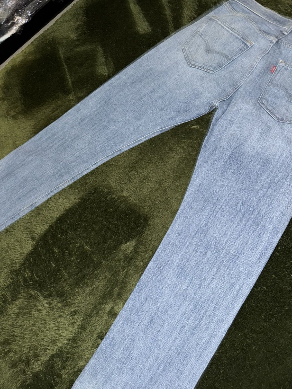 Levi's [W33/L32] Levi’s 501 Stone Wash Denim Pants Light Indigo Size US 33 - 10 Thumbnail
