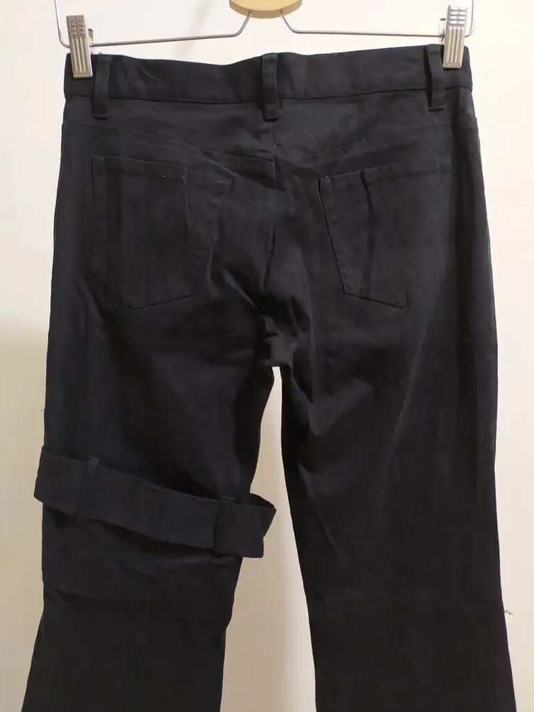 Japanese Brand Made In Japan B.P.N Black Bondage Pants Size US 28 / EU 44 - 7 Thumbnail