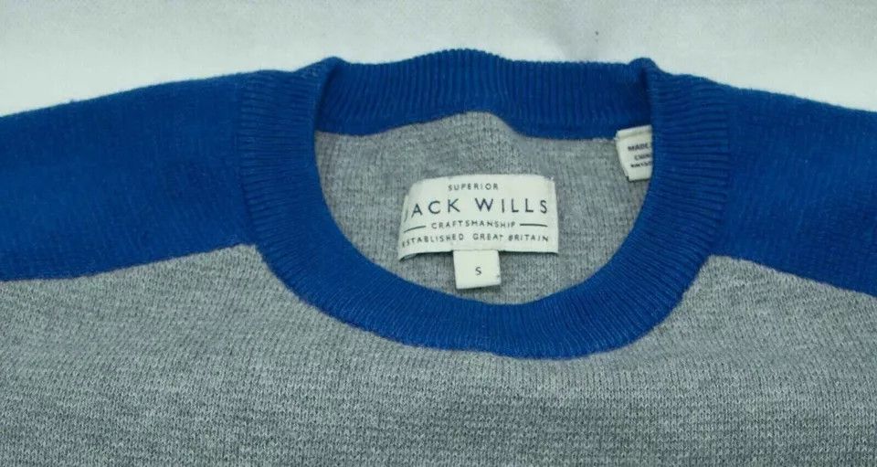 Jack Wills Jack Wills mens jumper cotton cashmere size S Size US S / EU 44-46 / 1 - 5 Thumbnail