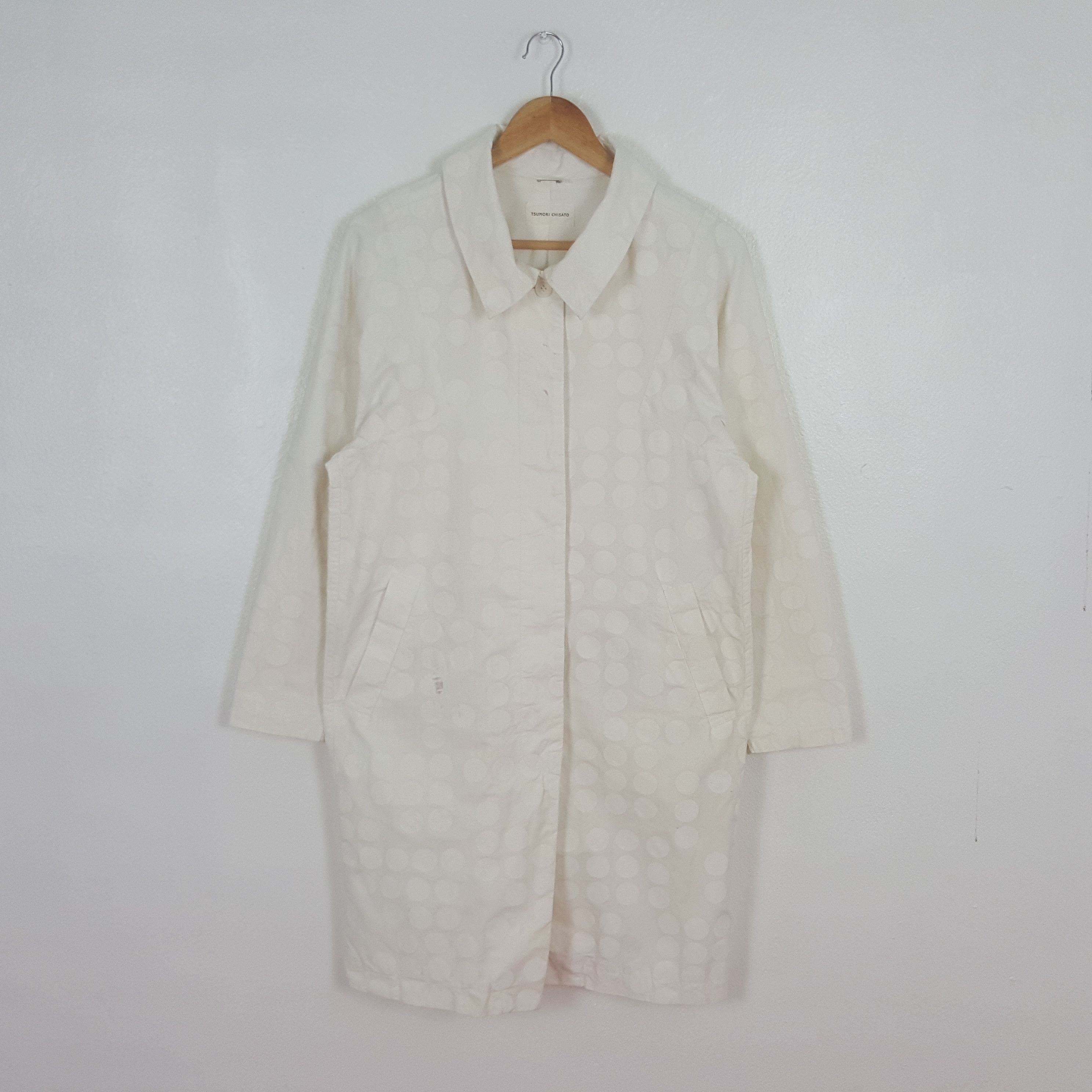 Tsumori Chisato Vintage Tsumori Chisato by Issey Miyake Trench Jacket C322N4 Size US M / EU 48-50 / 2 - 1 Thumbnail