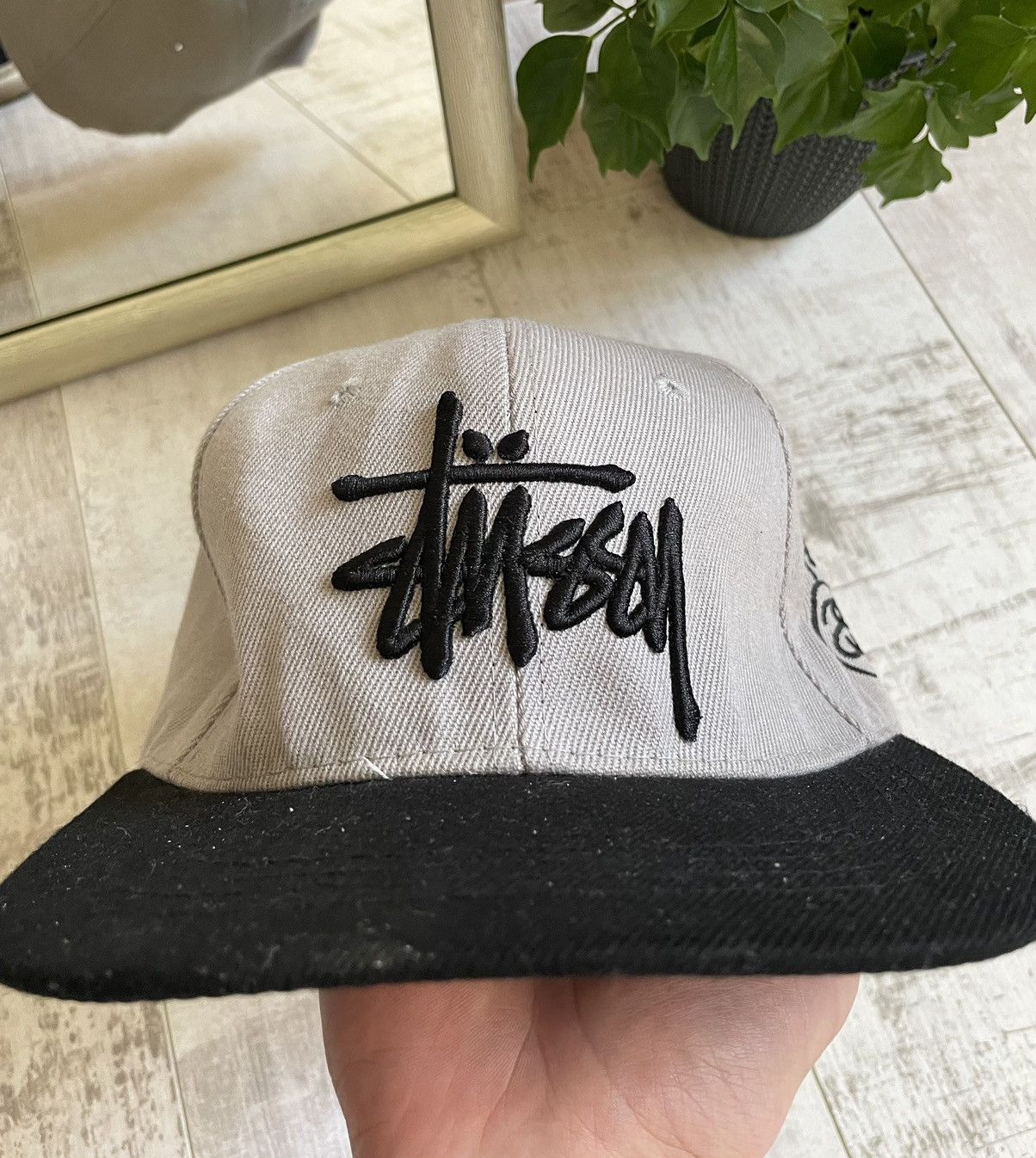Stussy × Vintage Stussy Vintage Y2K Hats Cap Big Logo Size ONE SIZE - 4 Thumbnail