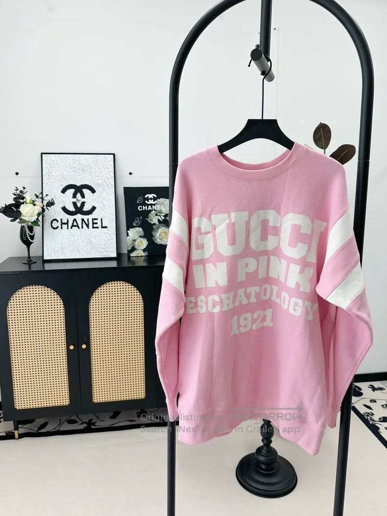 Gucci Gucci Pink sweatshirt Size S / US 4 / IT 40 - 4 Thumbnail