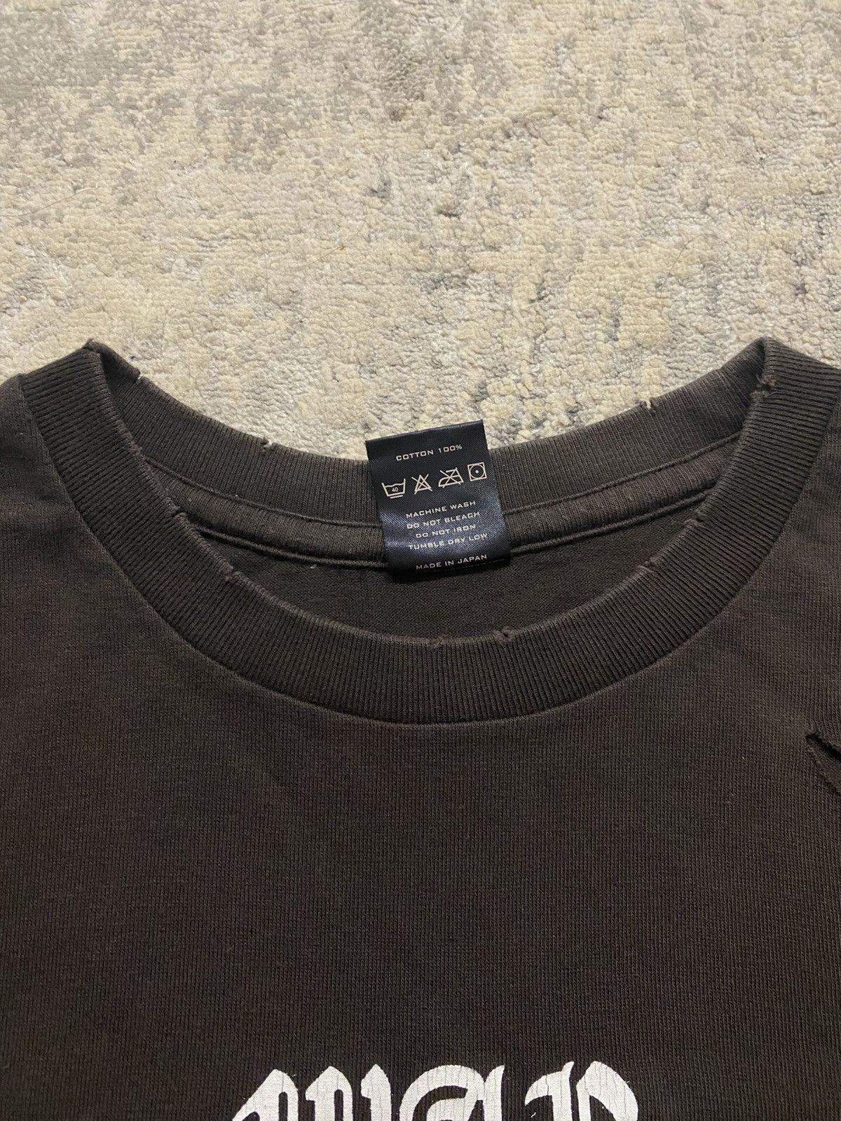 Number (N)ine AW04 War Is Terrorism Too Tee Size US XL / EU 56 / 4 - 8 Thumbnail