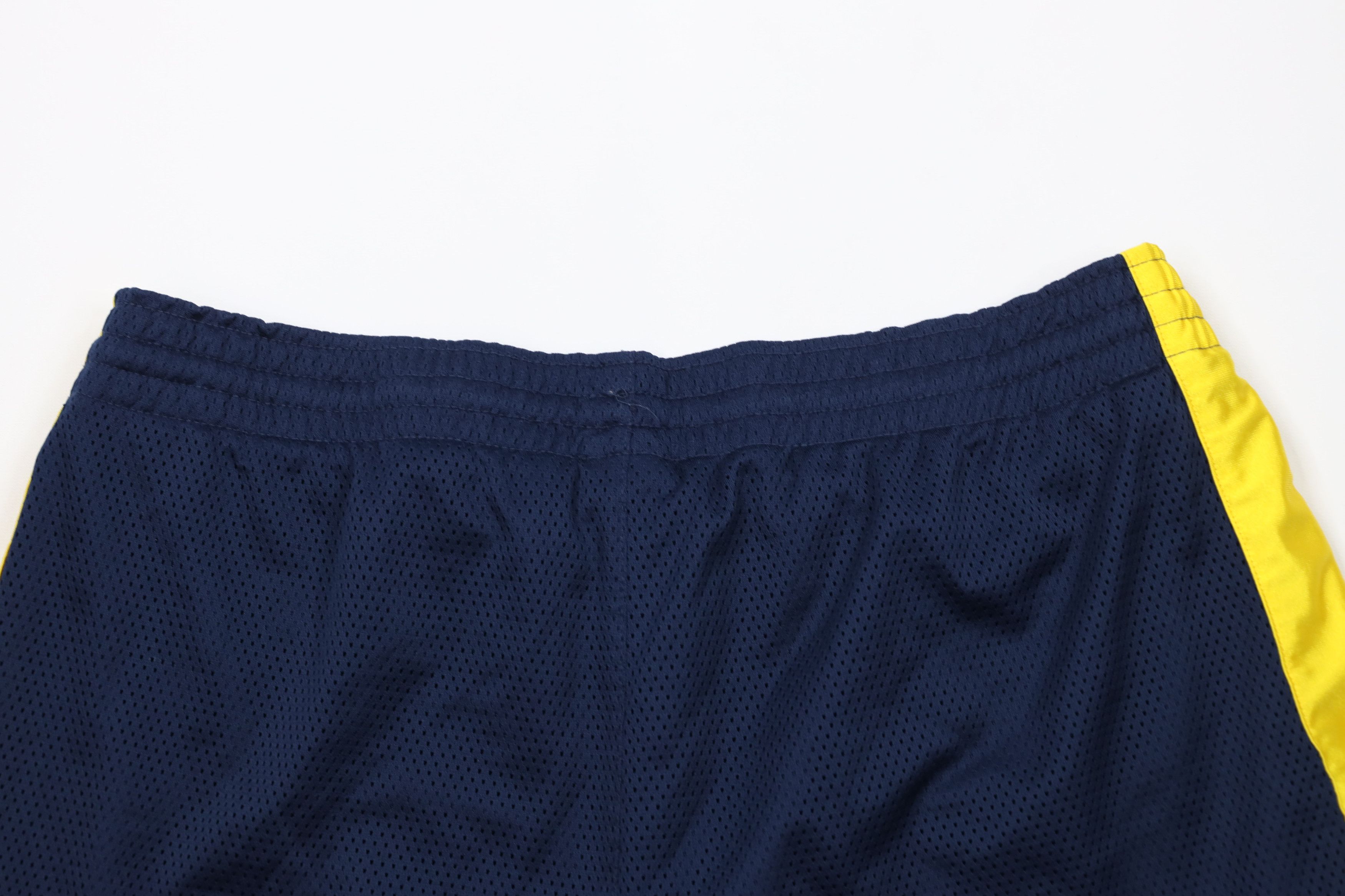 Nike × Vintage Vintage 90s Y2K Nike Mini Swoosh Mesh Basketball Shorts Size US 34 / EU 50 - 9 Thumbnail