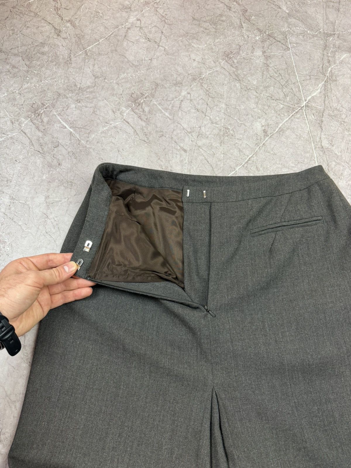 Margaret Howell Archival MARGARET HOWELL Sample Skirt Autumn 2000 England Size 28" / US 6 / IT 42 - 11 Thumbnail