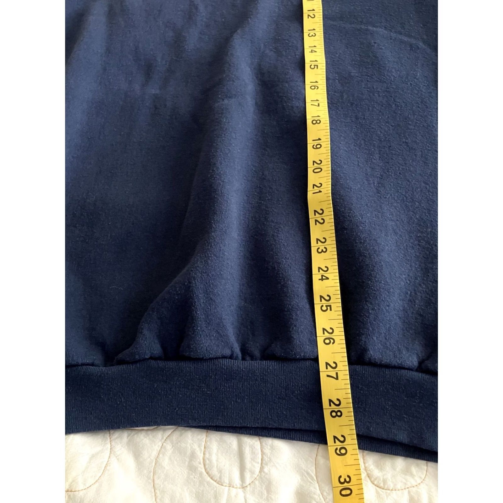 Fruit Of The Loom VINTAGE Fruit of the Loom Sweatshirt Womens XL Blue Raglan Sleeve Pullover Crew Neck 90s Retro Casual Wear USA Daywear (أ) Size XL / US 12-14 / IT 48-50 - 4 Thumbnail