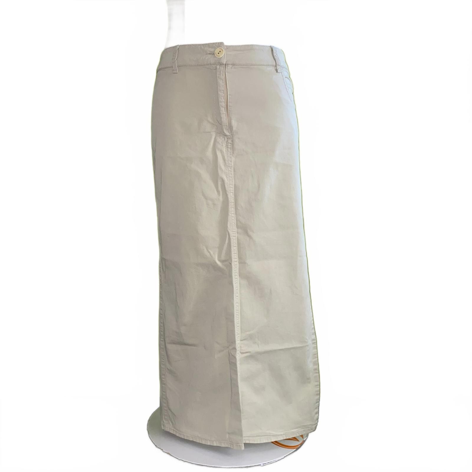 Designer Y2k Low Rise Midi Skirt Armani Vintage 2000s Size 4 Size 27" / US 4 / IT 40 - 1 Thumbnail