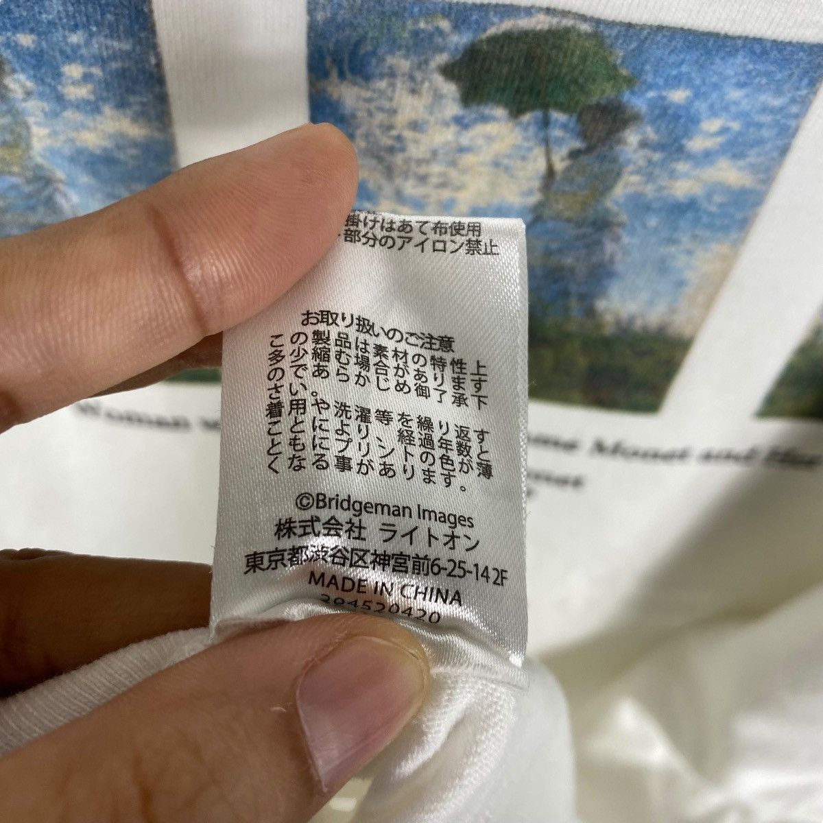 Japanese Brand CLAUDE MONET Woman With A Parasol Madame Monet And Her Son Size US M / EU 48-50 / 2 - 9 Thumbnail