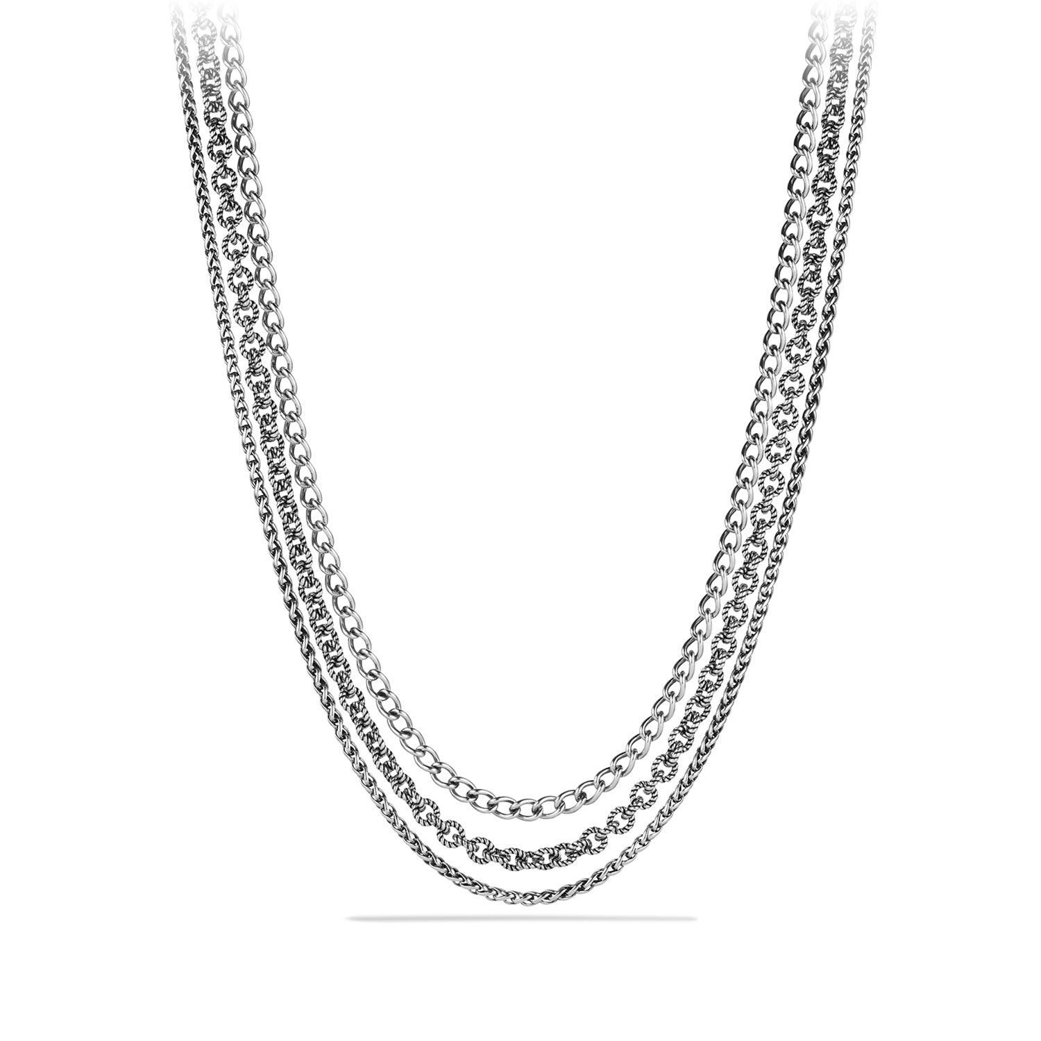 David Yurman o1w1db10526 N11272 Size:9/ Chain Necklace in Silver Size ONE SIZE - 1 Preview