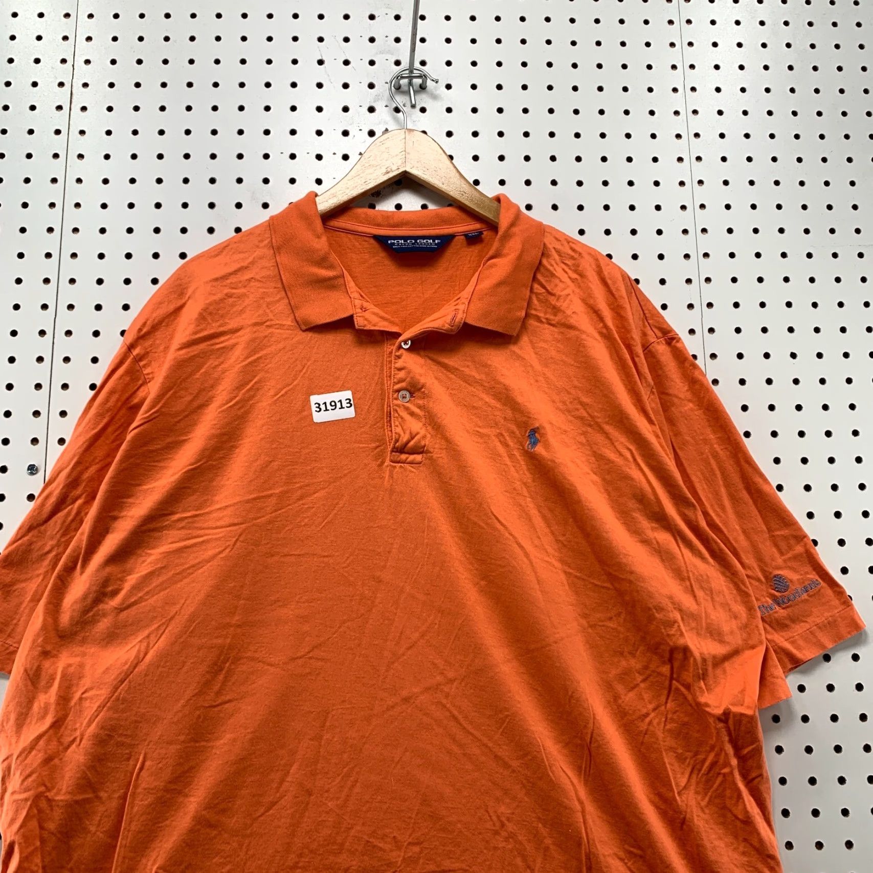 Ralph Lauren Polo Golf Ralph Lauren Collared Shirt Mens 2XL Orange Green Pony 28x31 WOODLANDS Size US XXL / EU 58 / 5 - 2 Thumbnail