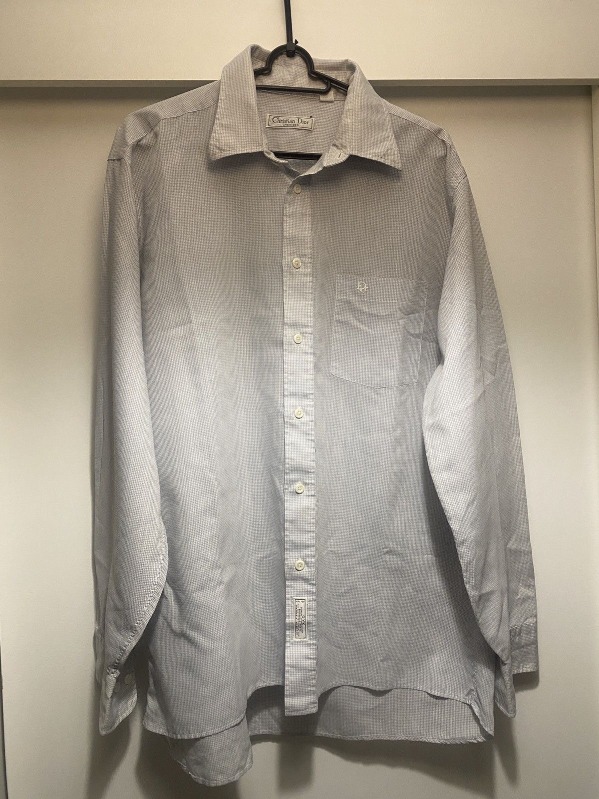Dior Luxury christian dior transparent shirt button up Size US XL / EU 56 / 4 - 1 Thumbnail