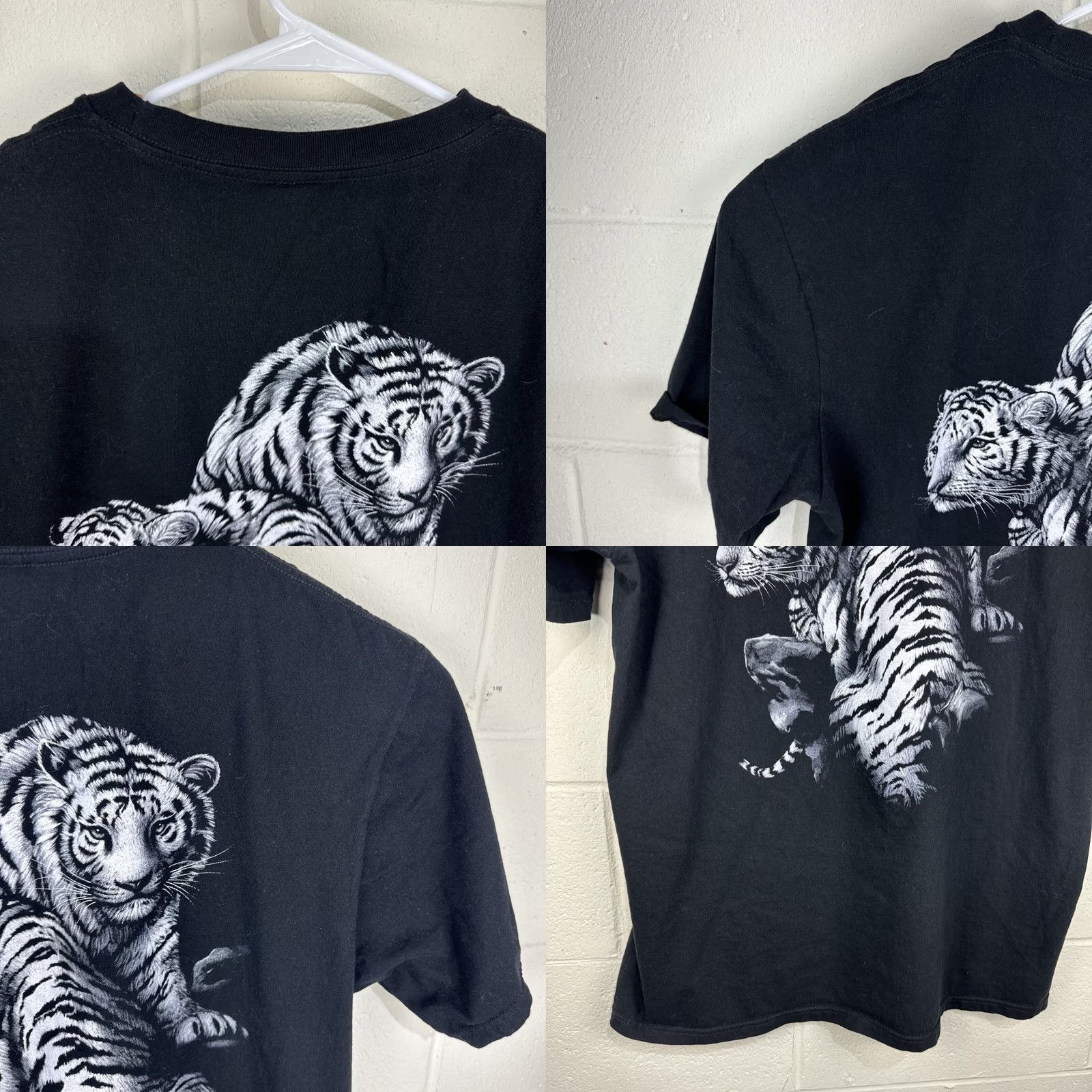Doublet VINTAGE Hot Rock Shirt Tiger Graphic T Shirt Black XXL 2000s Double Sided Mens Size US XXL / EU 58 / 5 - 9 Thumbnail