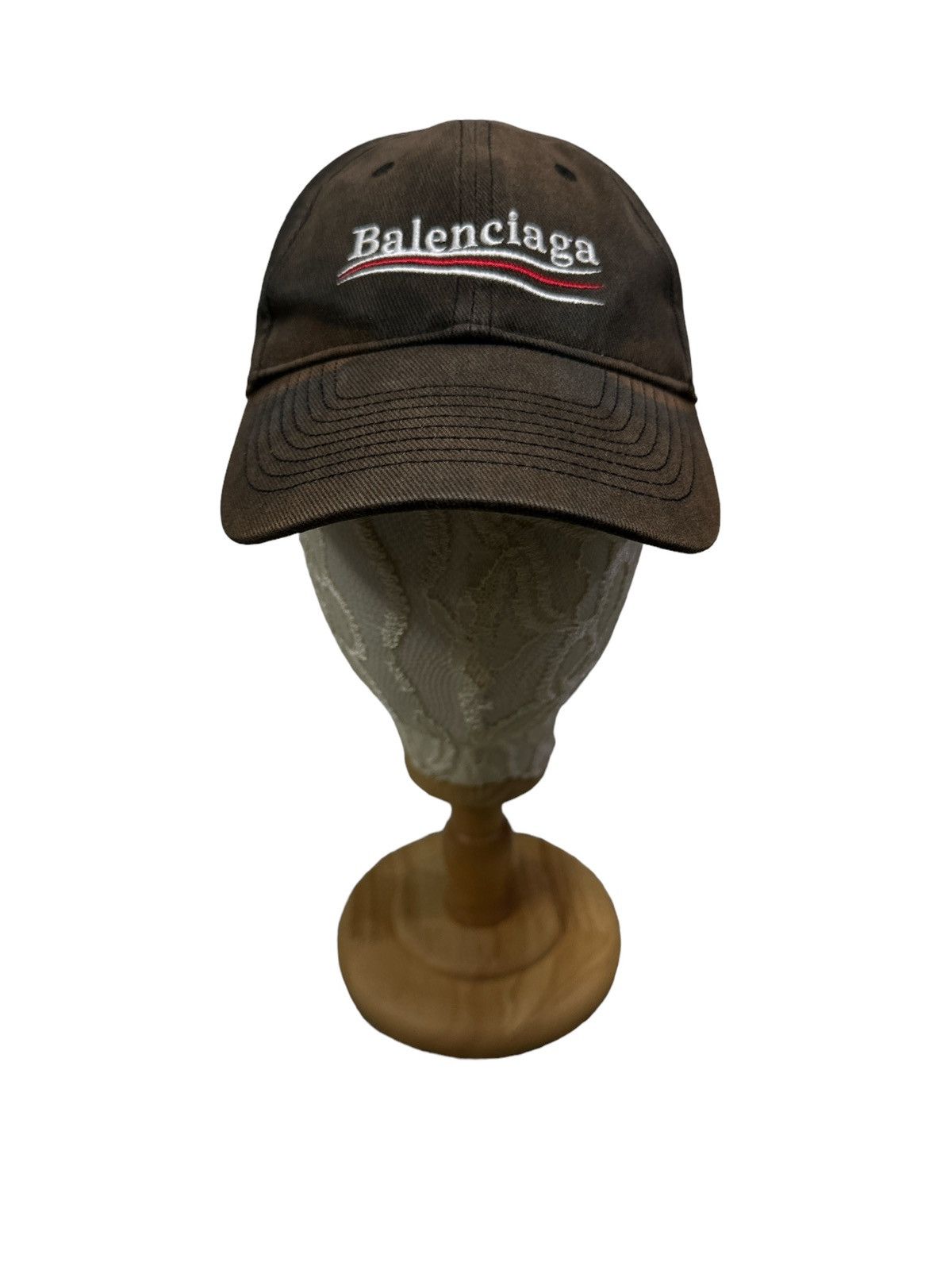 Balenciaga BALENCIAGA FW2017 DISTRESSED DESTROYED LOOK CAP Size ONE SIZE - 1 Thumbnail