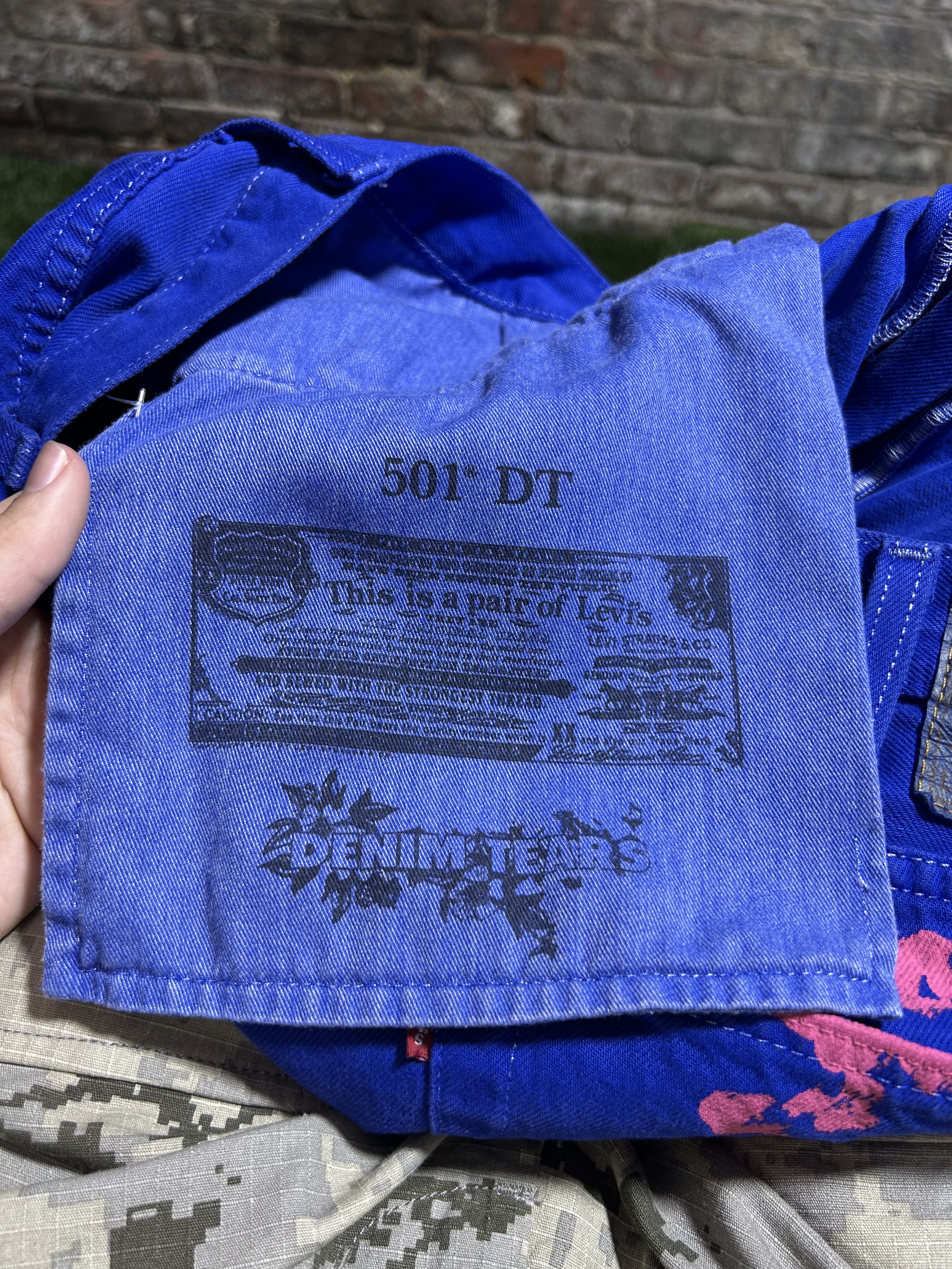 DENIM TEARS Bstroy X Denim Tears x Levi's 501 Jeans Size US 40 / EU 56 - 3 Thumbnail