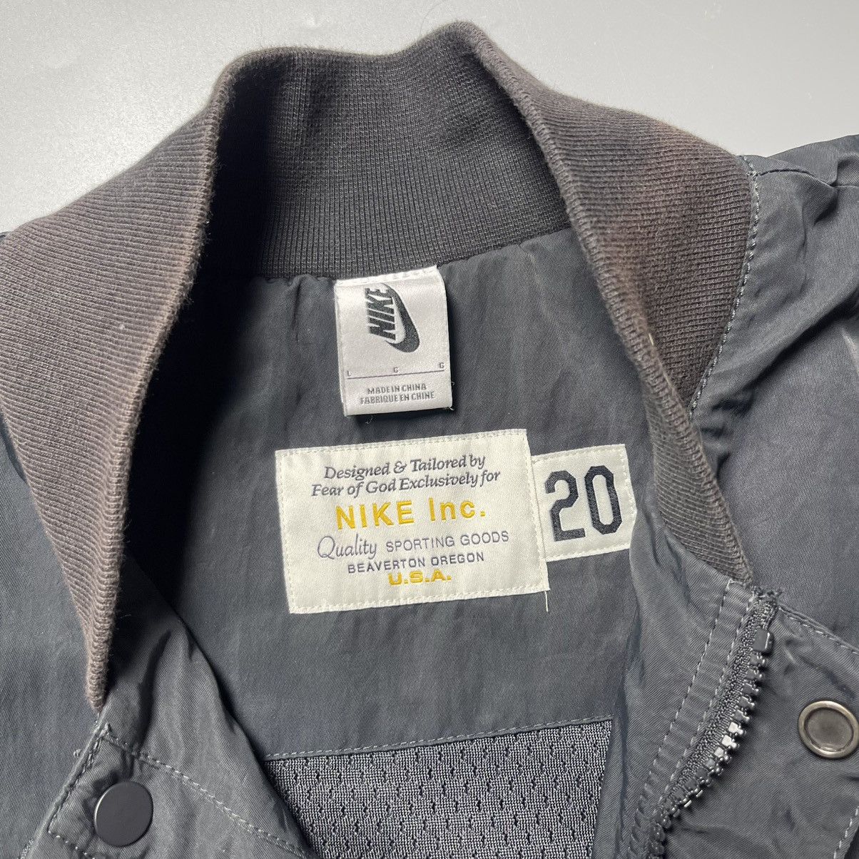 Fear of God Nike x Fear of God x NBA Crossover Loose Short Sleeve Shirt Size US L / EU 52-54 / 3 - 6 Thumbnail