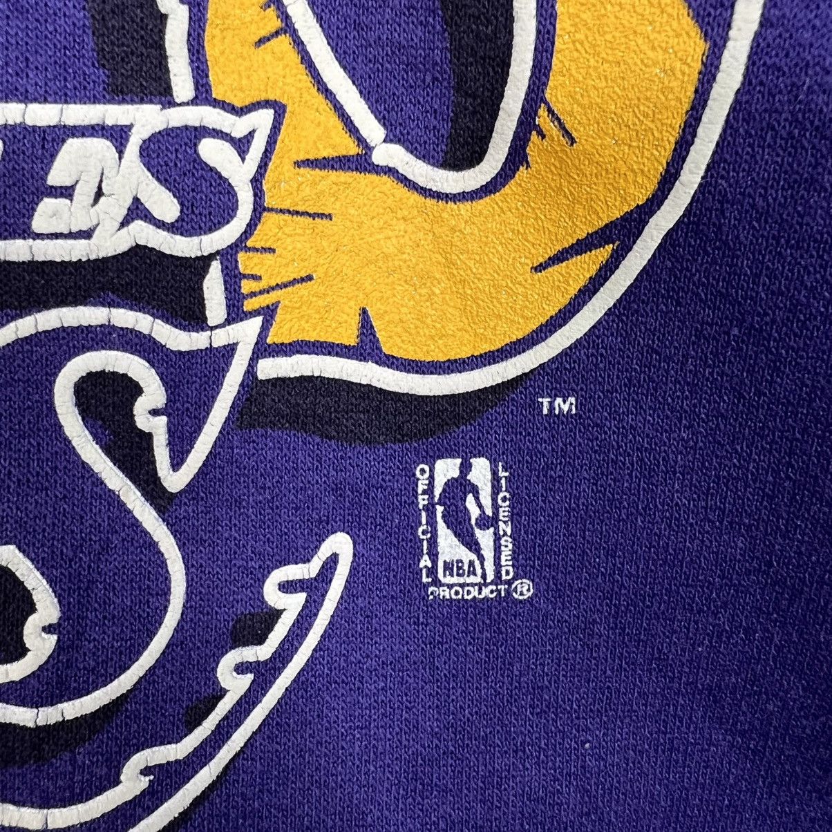 NBA Vintage 90’s NBA Los Angeles Lakers Sweatshirt #4227-C193 Size US M / EU 48-50 / 2 - 5 Thumbnail