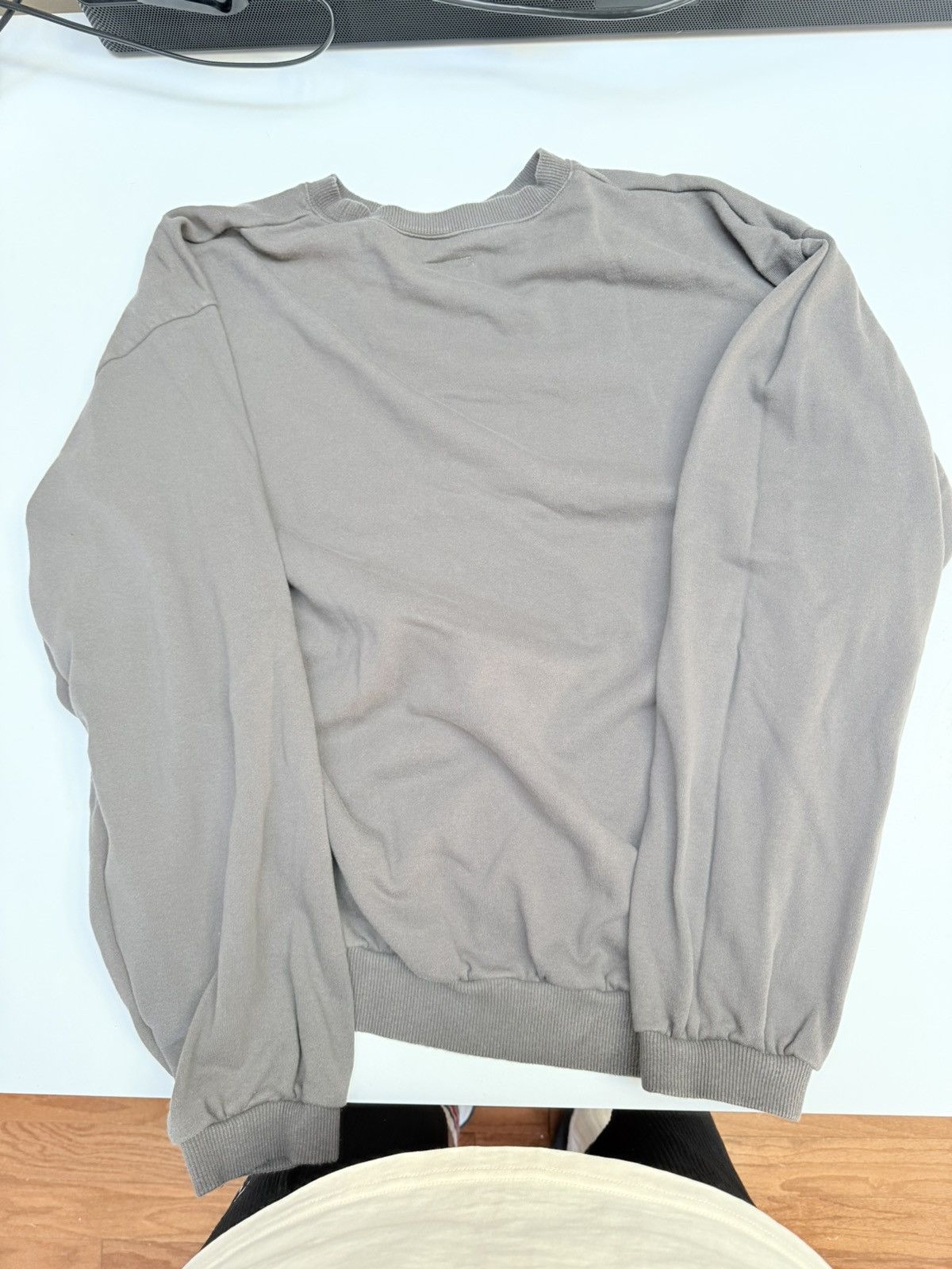 Kapital Kountry KAPITAL 30/- REVERSE FABRIC COOKIE POCKET CREW SWEATER Size US XXL / EU 58 / 5 - 2 Thumbnail