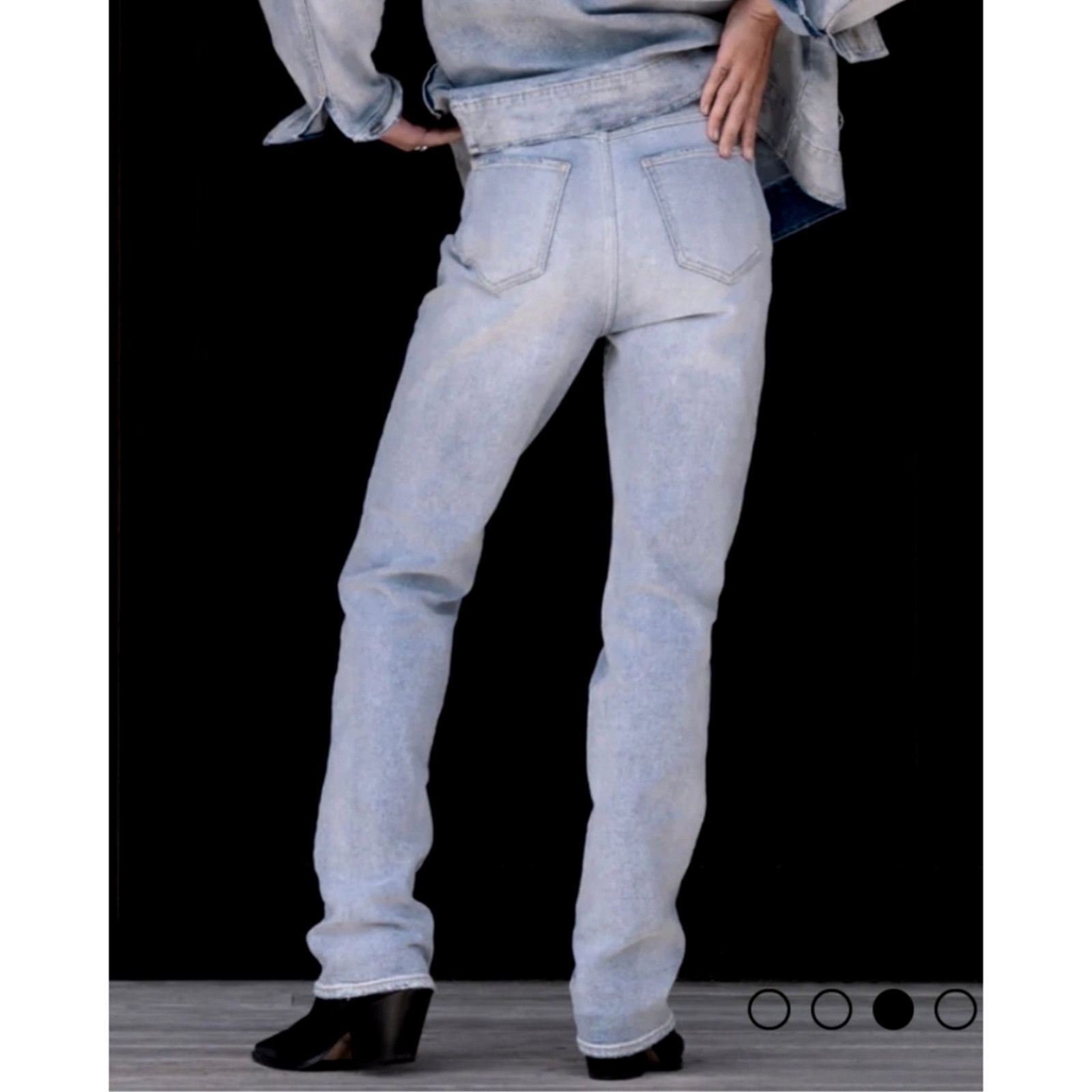 Other LNDN Landon Denim High Rise Distressed Jeans 25" Waist Size 26" / US 2 / IT 38 - 5 Thumbnail