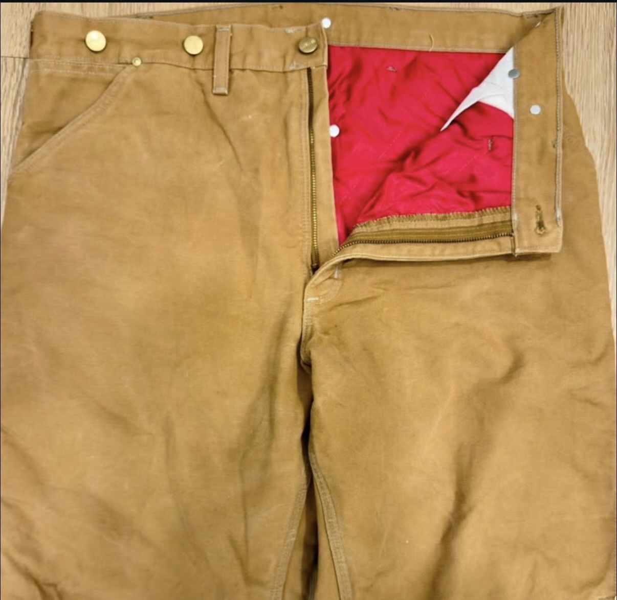 Carhartt Carhartt Vintage Insulated Pants WQ106 38x32 Size US 38 / EU 54 - 2 Thumbnail