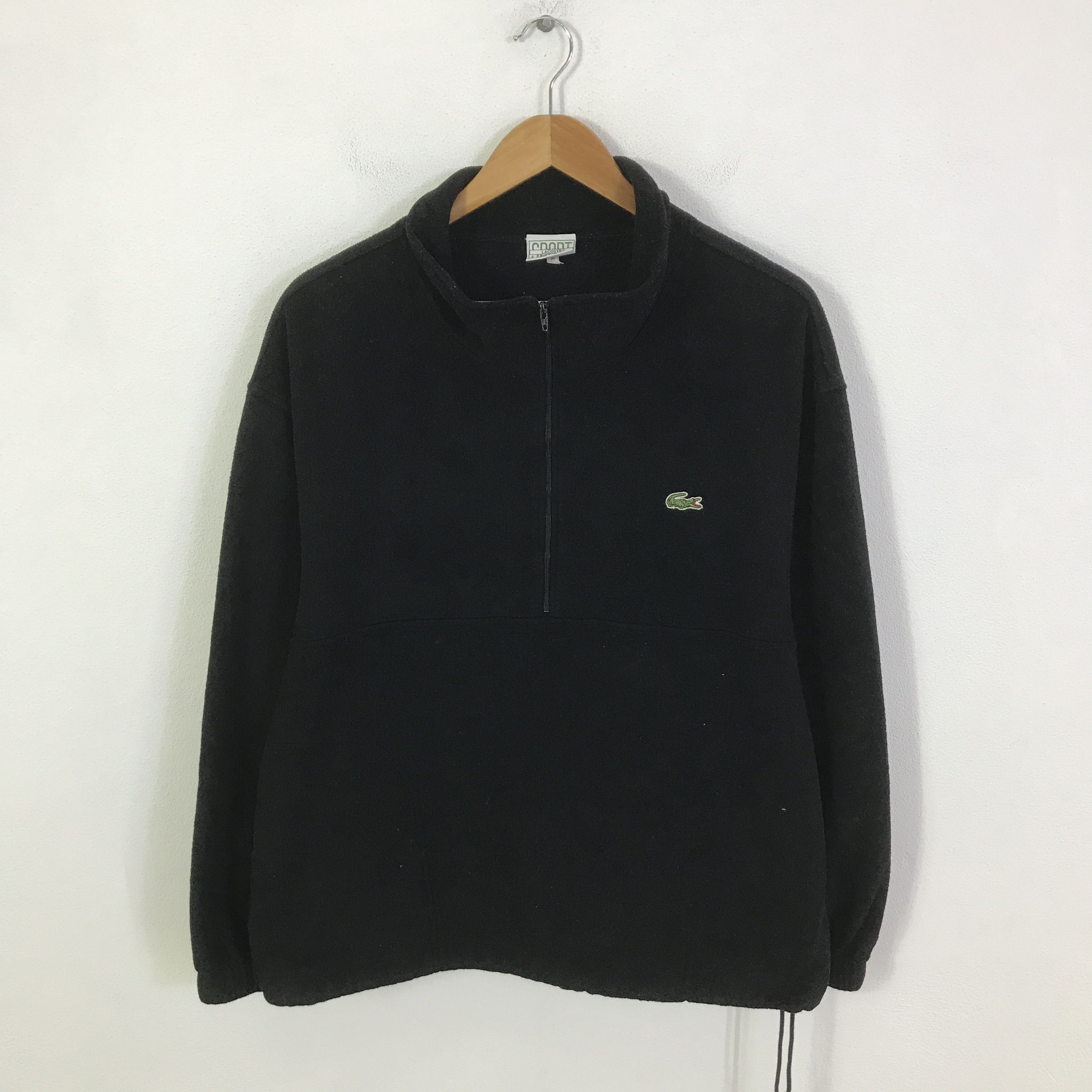 Lacoste lacoste fleece black jacket K113B18 Size US XL / EU 56 / 4 - 1 Thumbnail