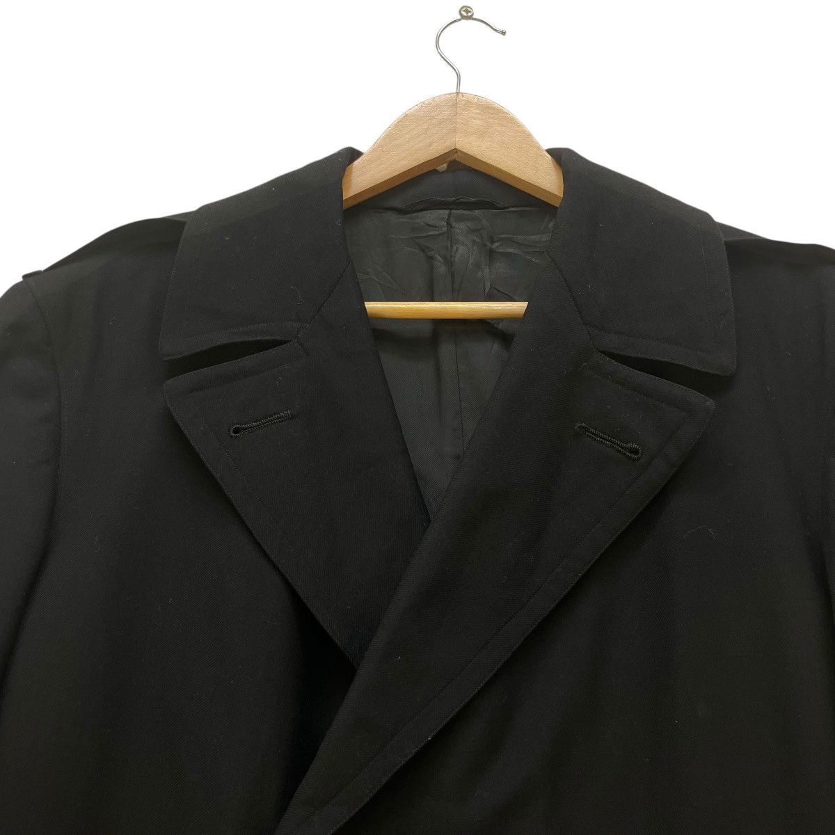 Vintage 💥 40s Graveenette Us Navy Over Coat Double Breast Size US L / EU 52-54 / 3 - 3 Thumbnail