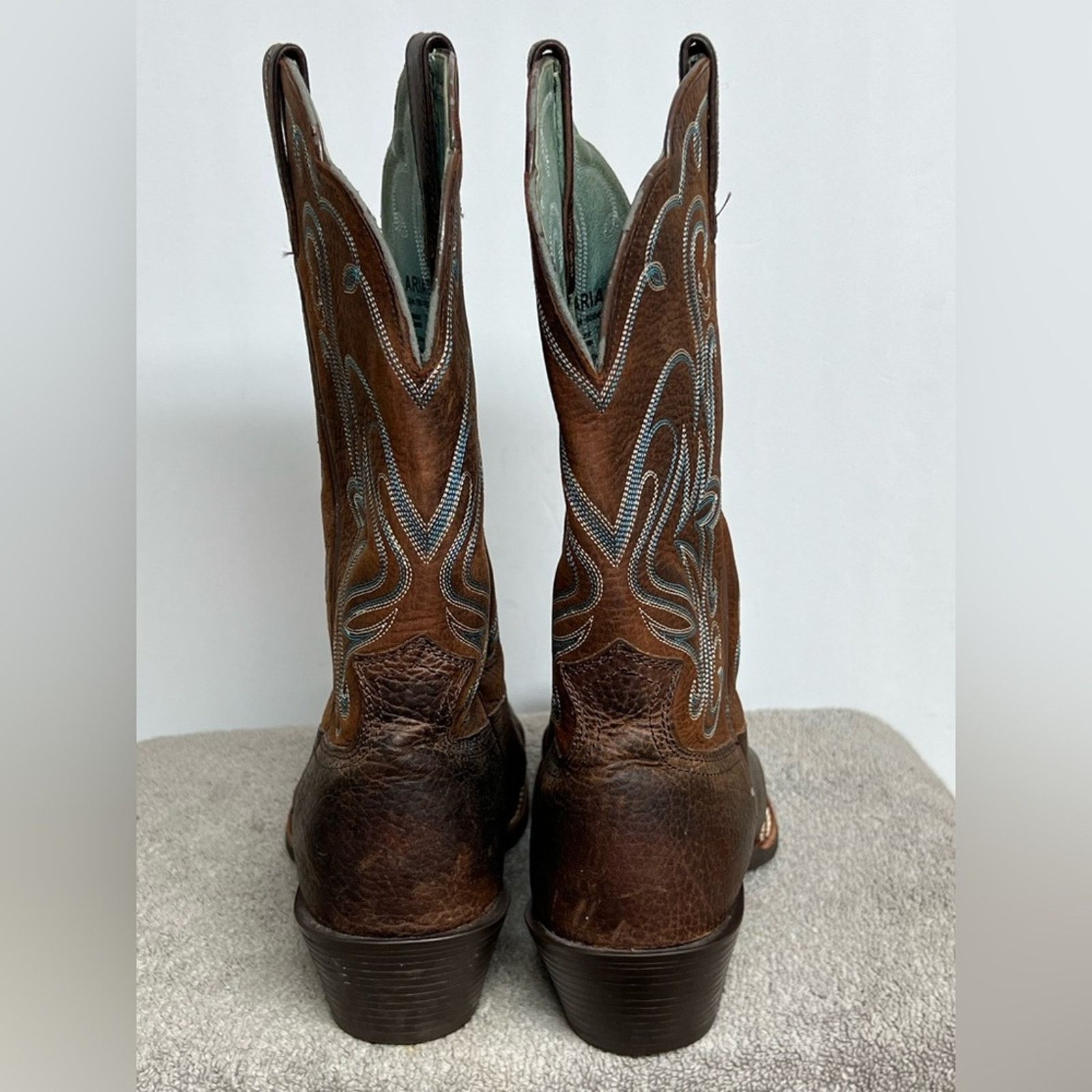 Ariat ARIAT Womens Legend Western Cowboy Boot Size 9.5B Brown NICE Size US 9.5 / IT 39.5 - 7 Thumbnail