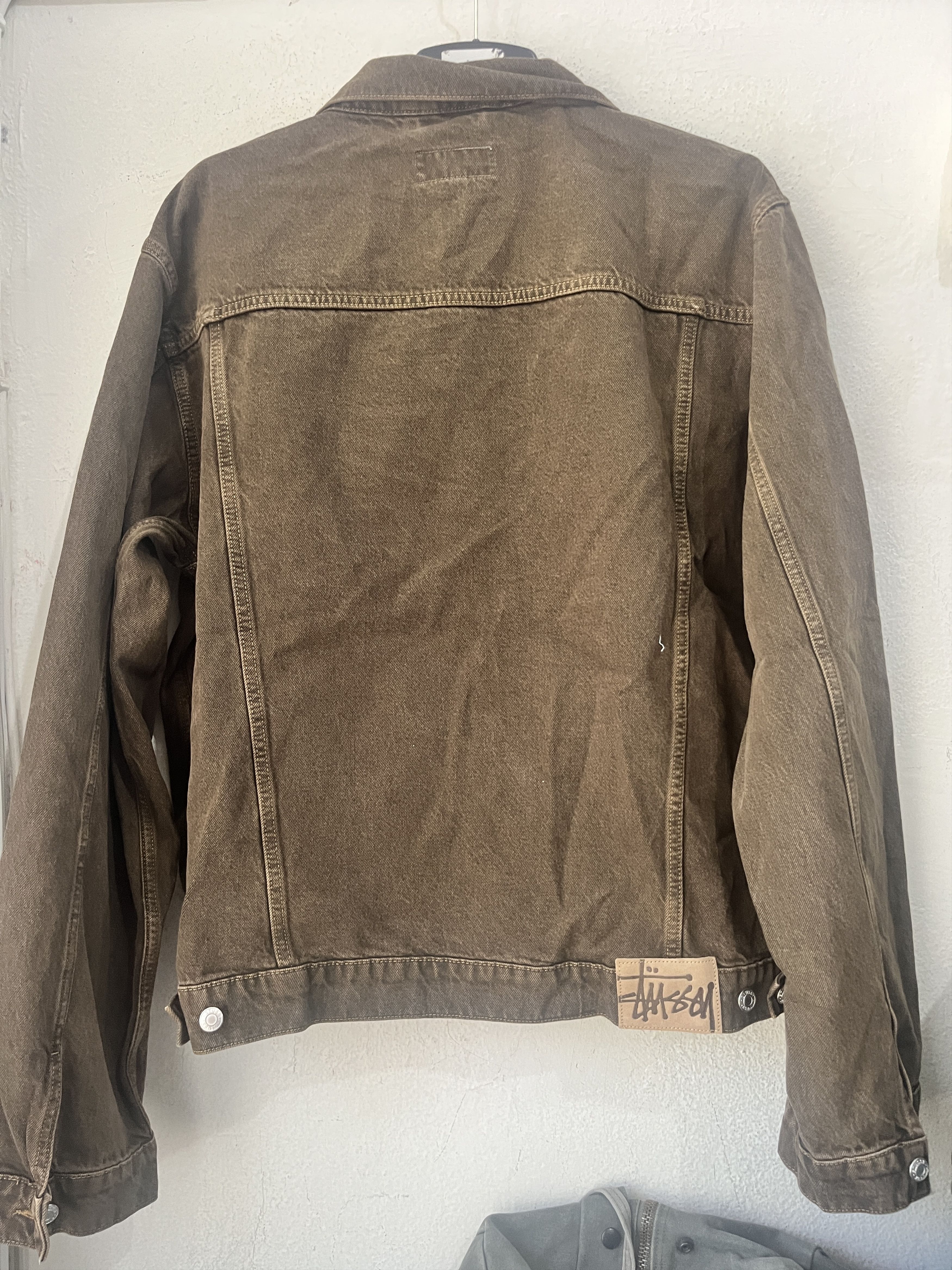 Stussy TRUCKER JACKET DENIM Size US XXL / EU 58 / 5 - 7 Thumbnail