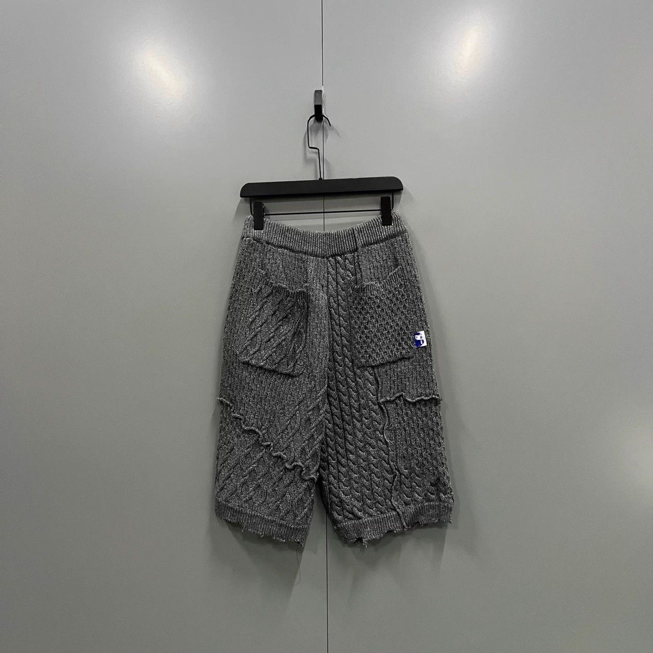 Ader Error ADER ERROR Gray Knit Short A1, A2 New Size US 31 - 2 Thumbnail
