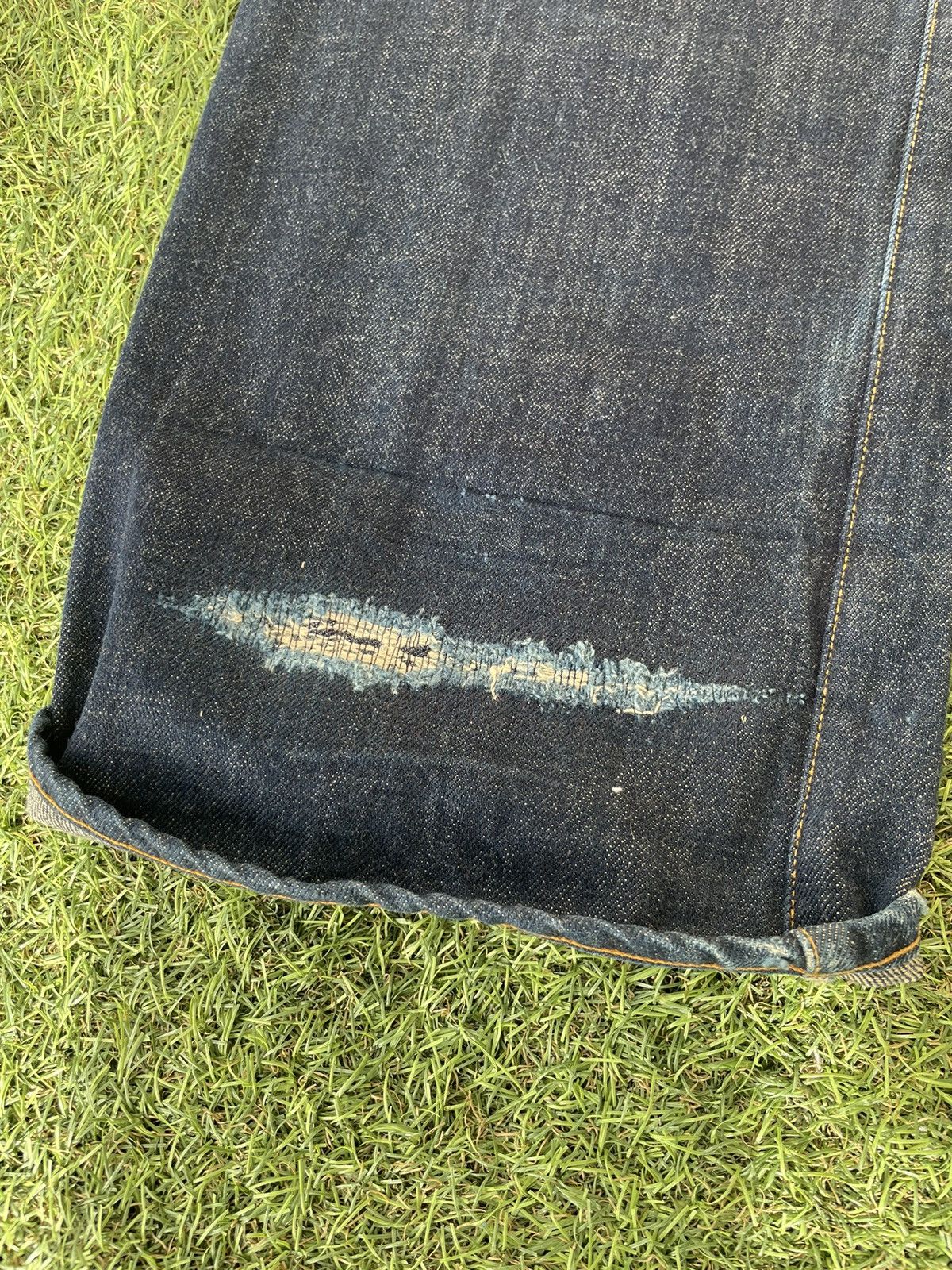 Levi's × Levi's Vintage Clothing 1890-1901 hot repro Levis 201 W32 L34 wide leg indigo jeans Size US 32 / EU 48 - 8 Thumbnail