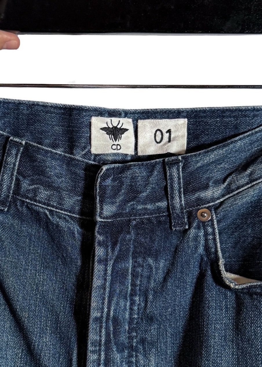 Dior Dior Blue J'Adior Cuff Boyfriend Jeans Size 27" / US 4 / IT 40 - 6 Thumbnail